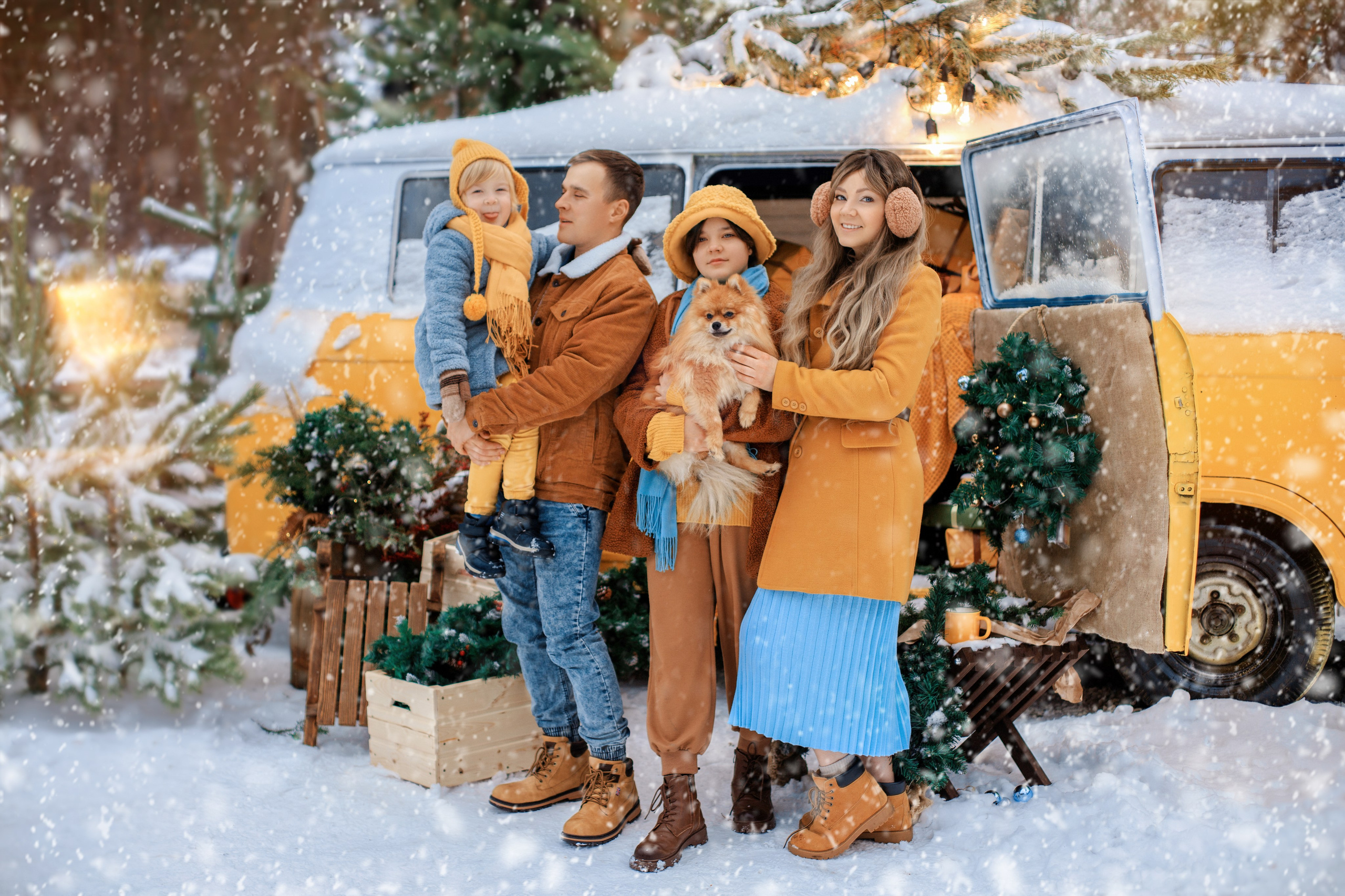 Фотопроект " Зимний фургон» 2023. Фотограф Елена Аленская