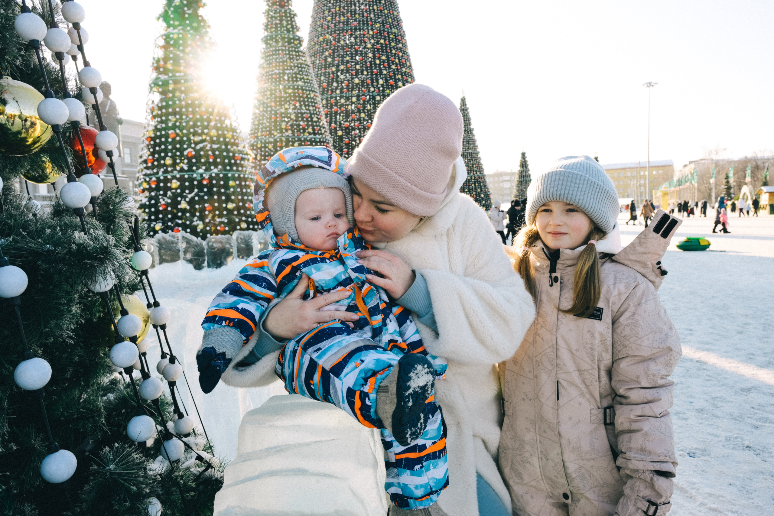 Семья Машеньки Новогодняя