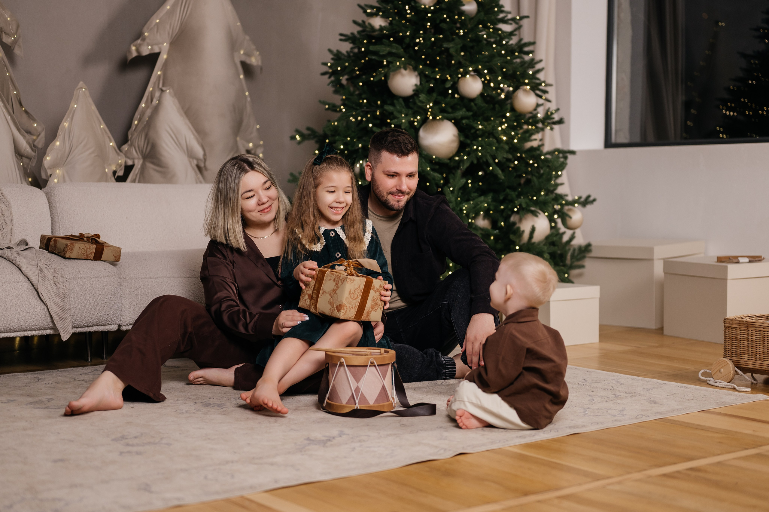 Новогодняя фотосессия. Свадебный и семейный фотограф в Краснодаре Алина Мельник