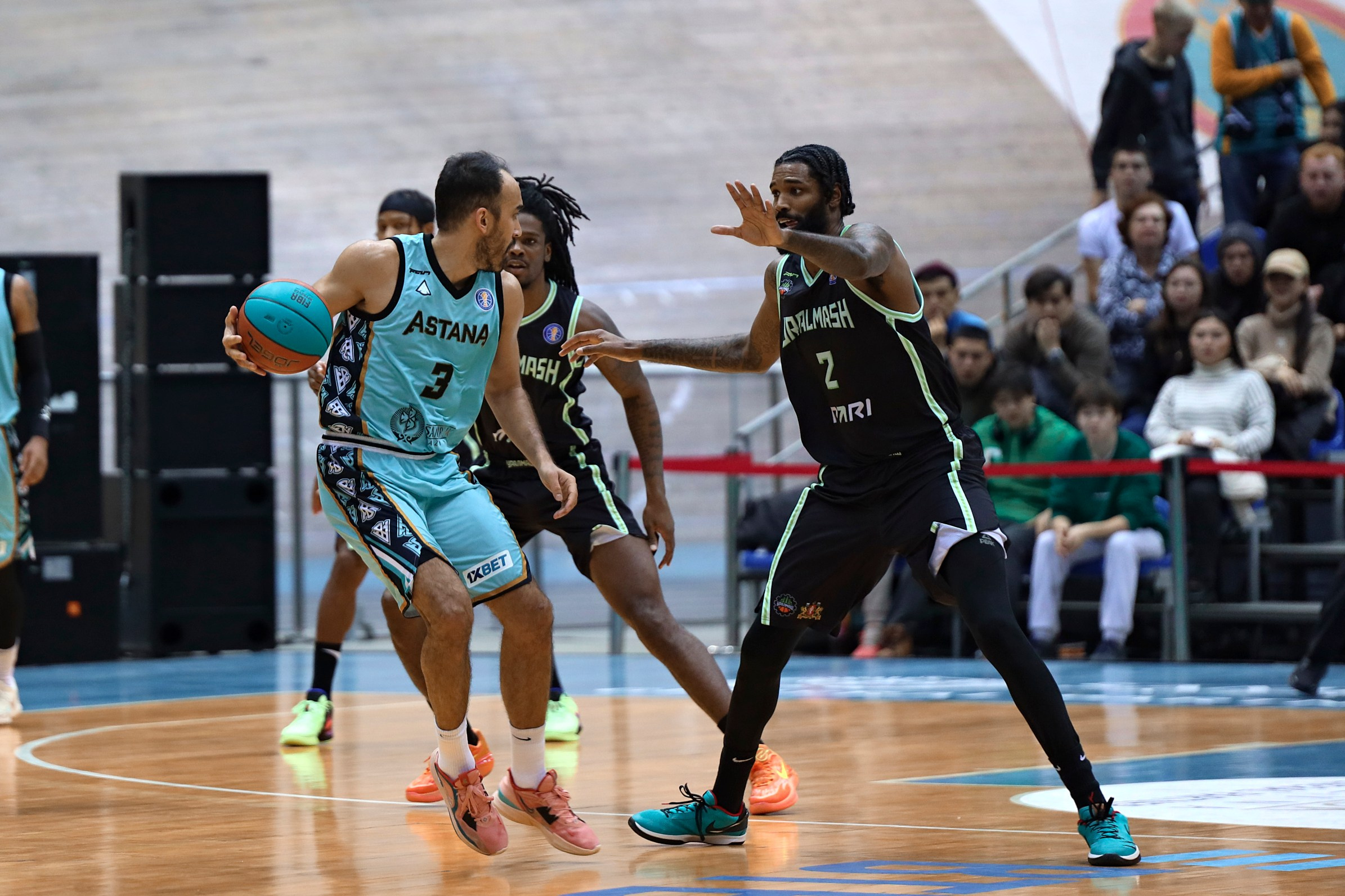 VTB League (Astana — Uralmash) 12 November 2023. Professional photo & Event agency (Kazakhstan, Astana)