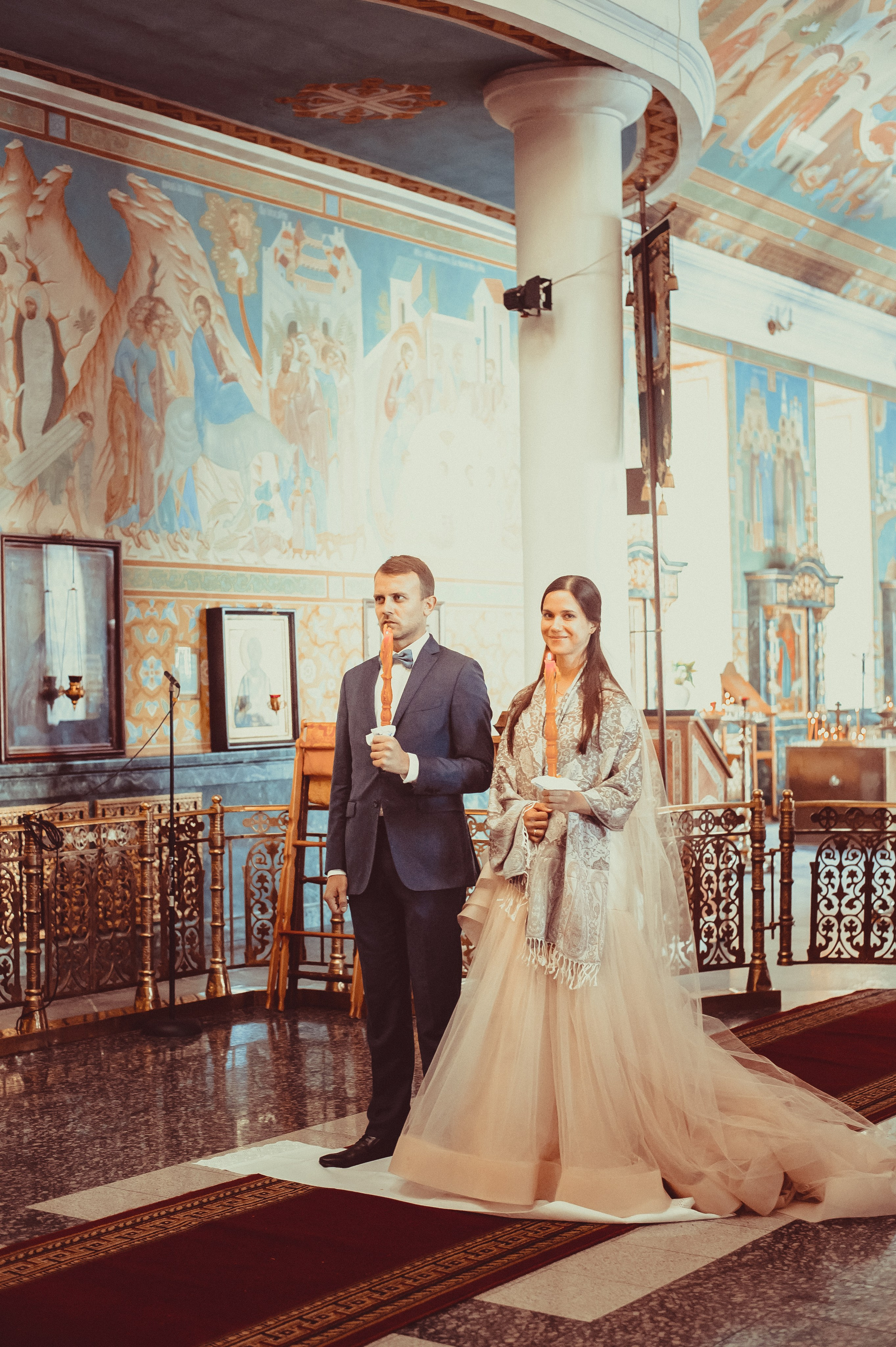 Съемка венчания в Москве. Фотосессия таинства в церкви