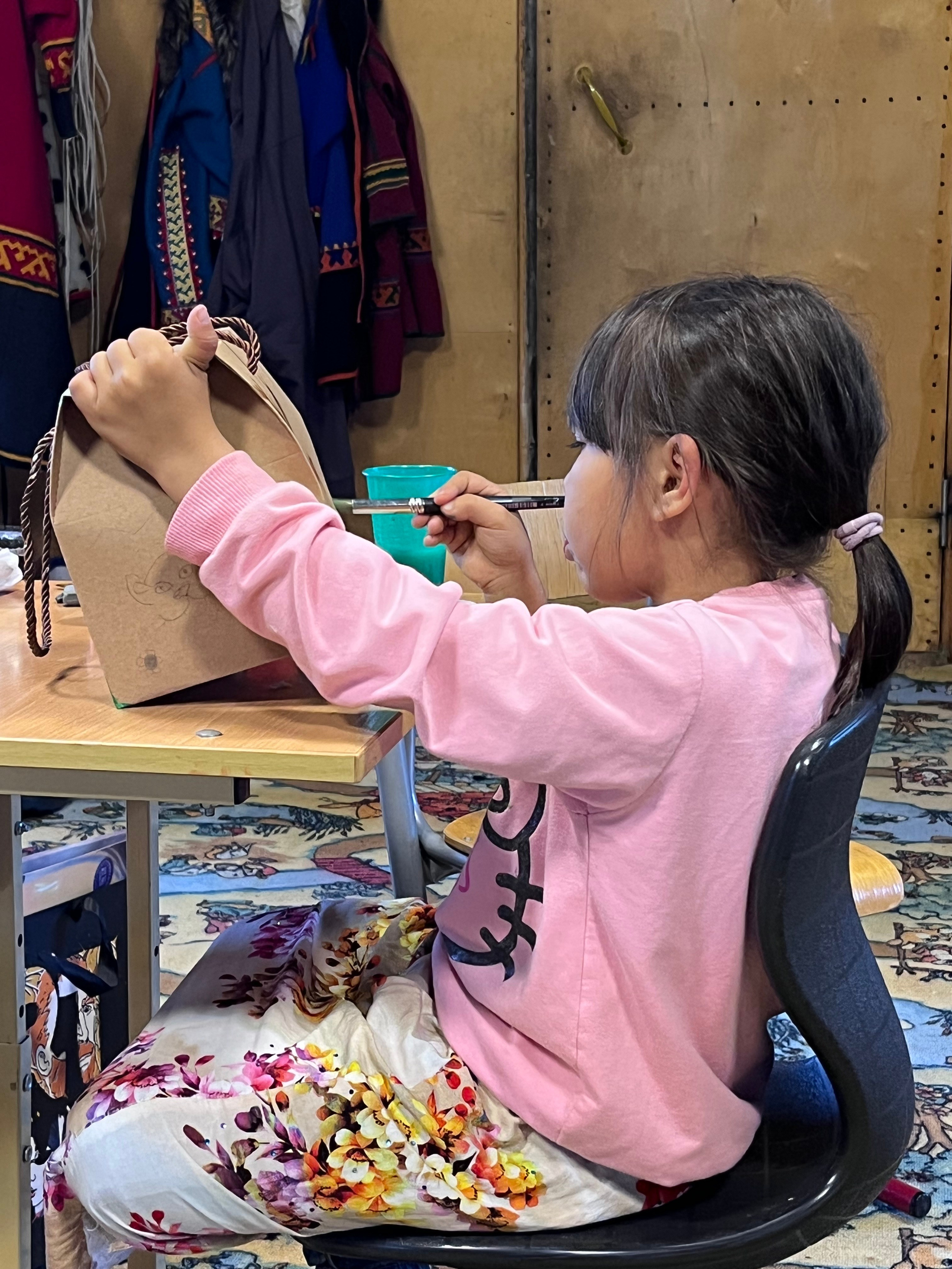 2024 г. «За Полярным кругом» Ямало-Ненецкий АО. Ефремова Ольга. Художник