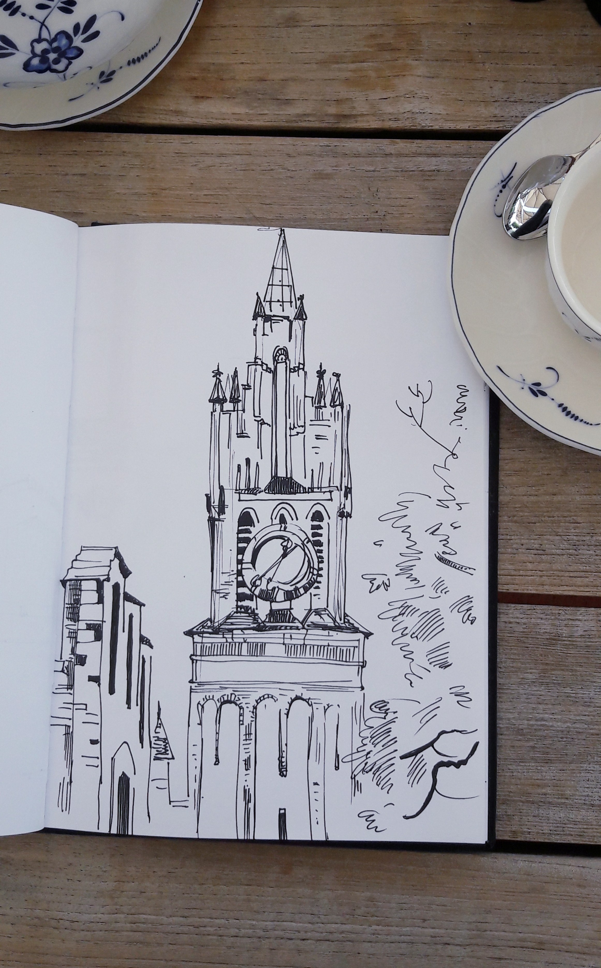 Наброски. Ефремова Ольга. Художник