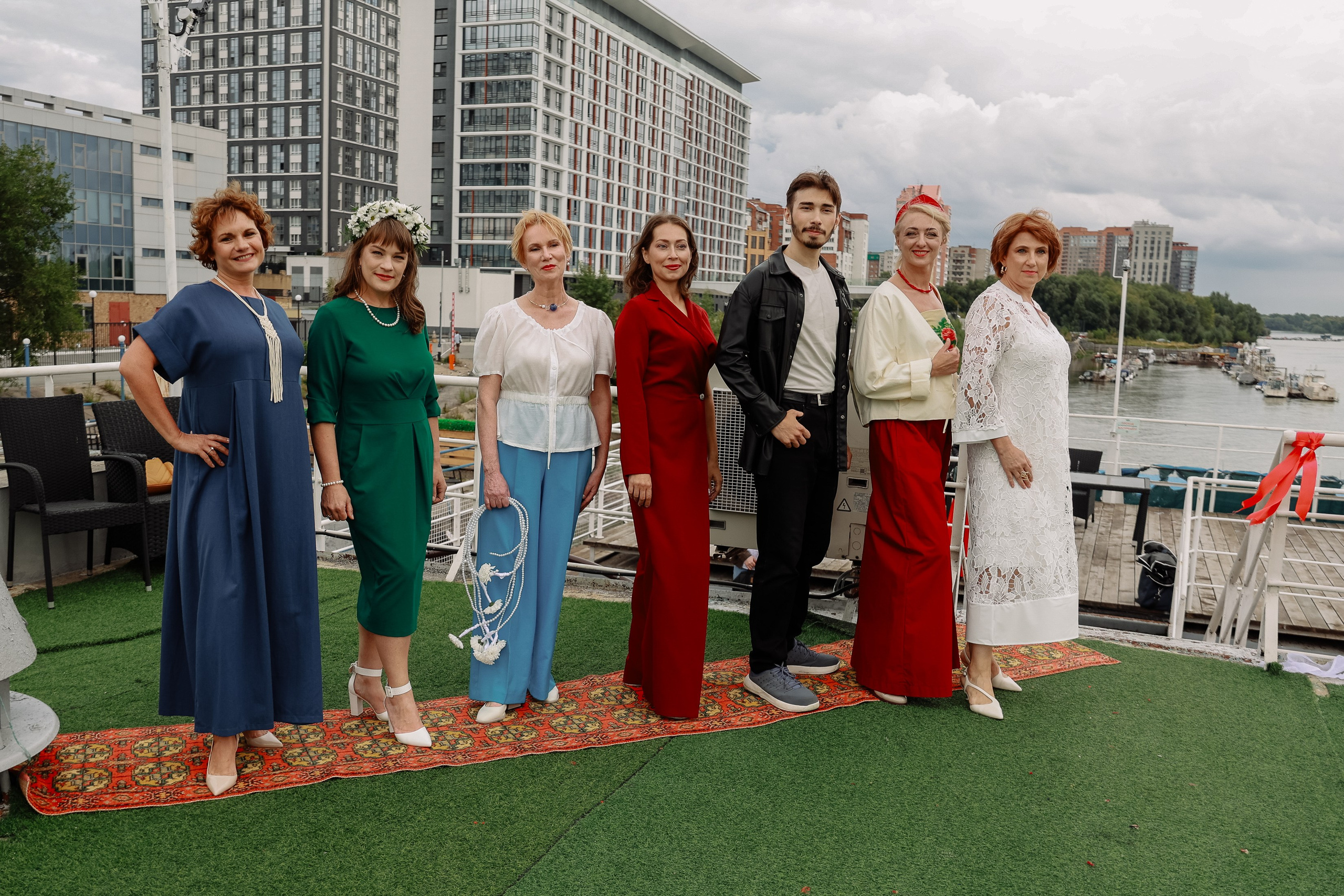 Модный показ «А-ля русс». Фотограф Юлия Мальцева