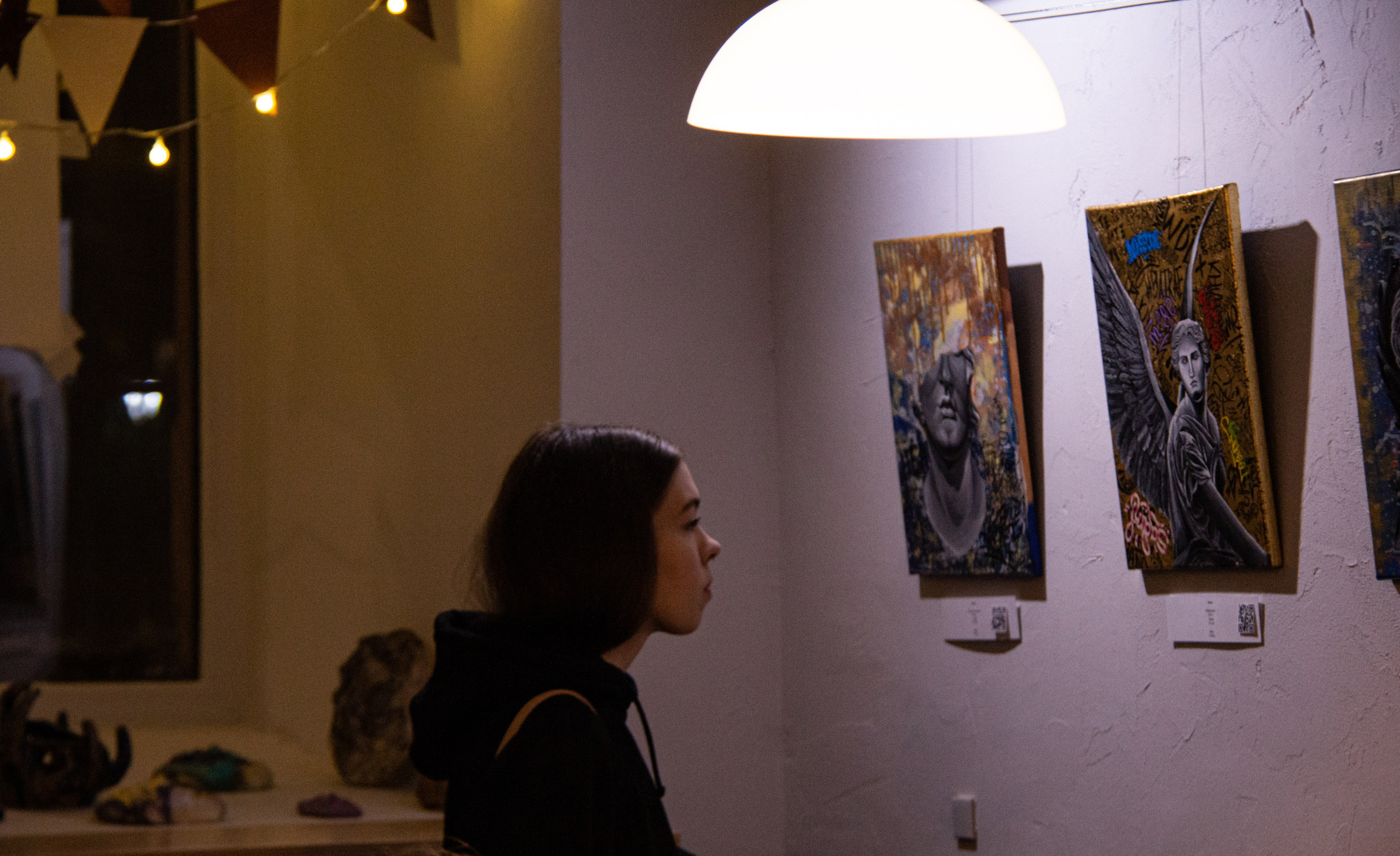 Кофейня Катартика, открытие выставки «Мистика» 3.10.2024. Janie valde | visual artist