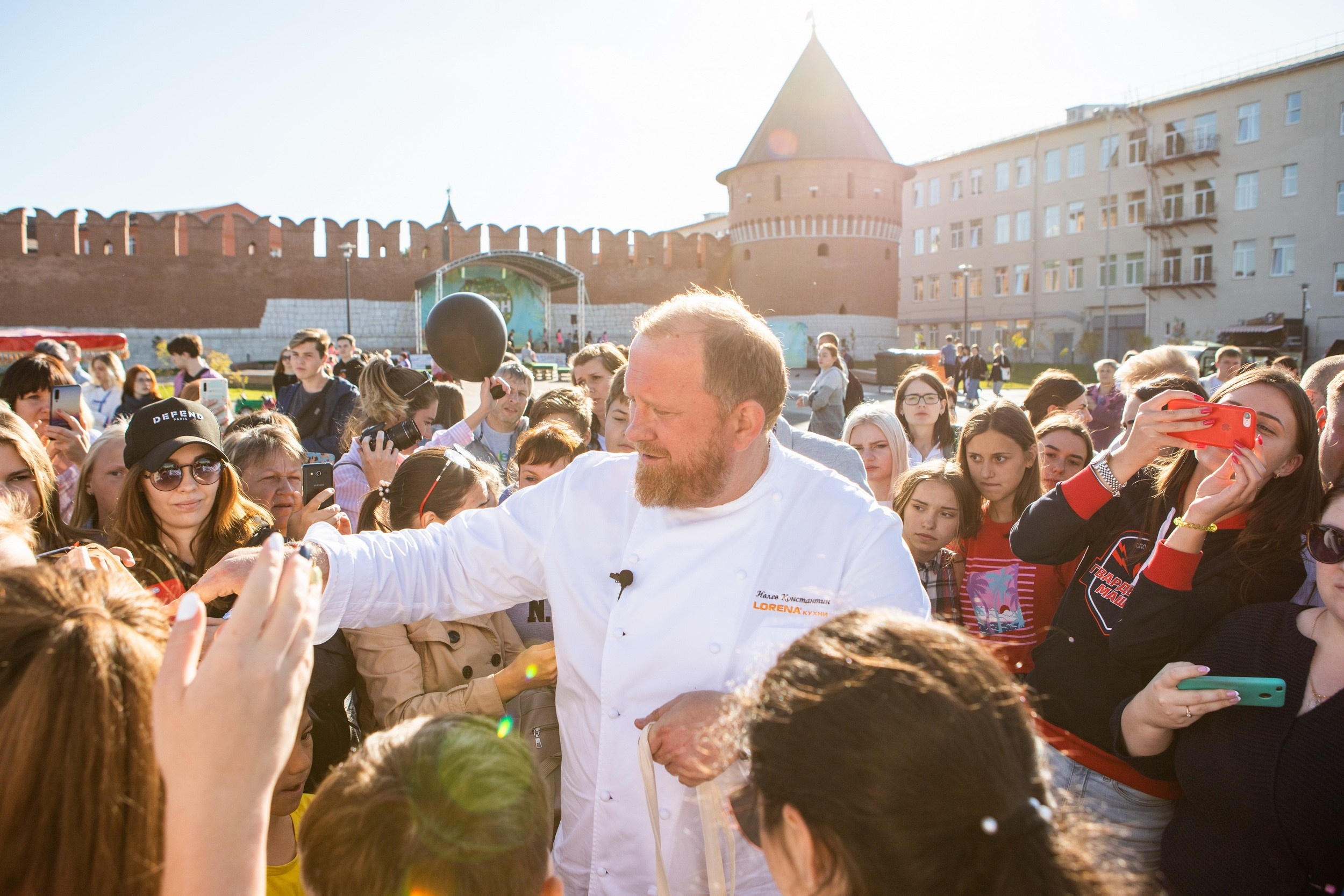 Константин Ивлев приехал в Тулу в рамках гастрономического тура (28 августа 2019). Репортажный фотограф Алексей Пирязев