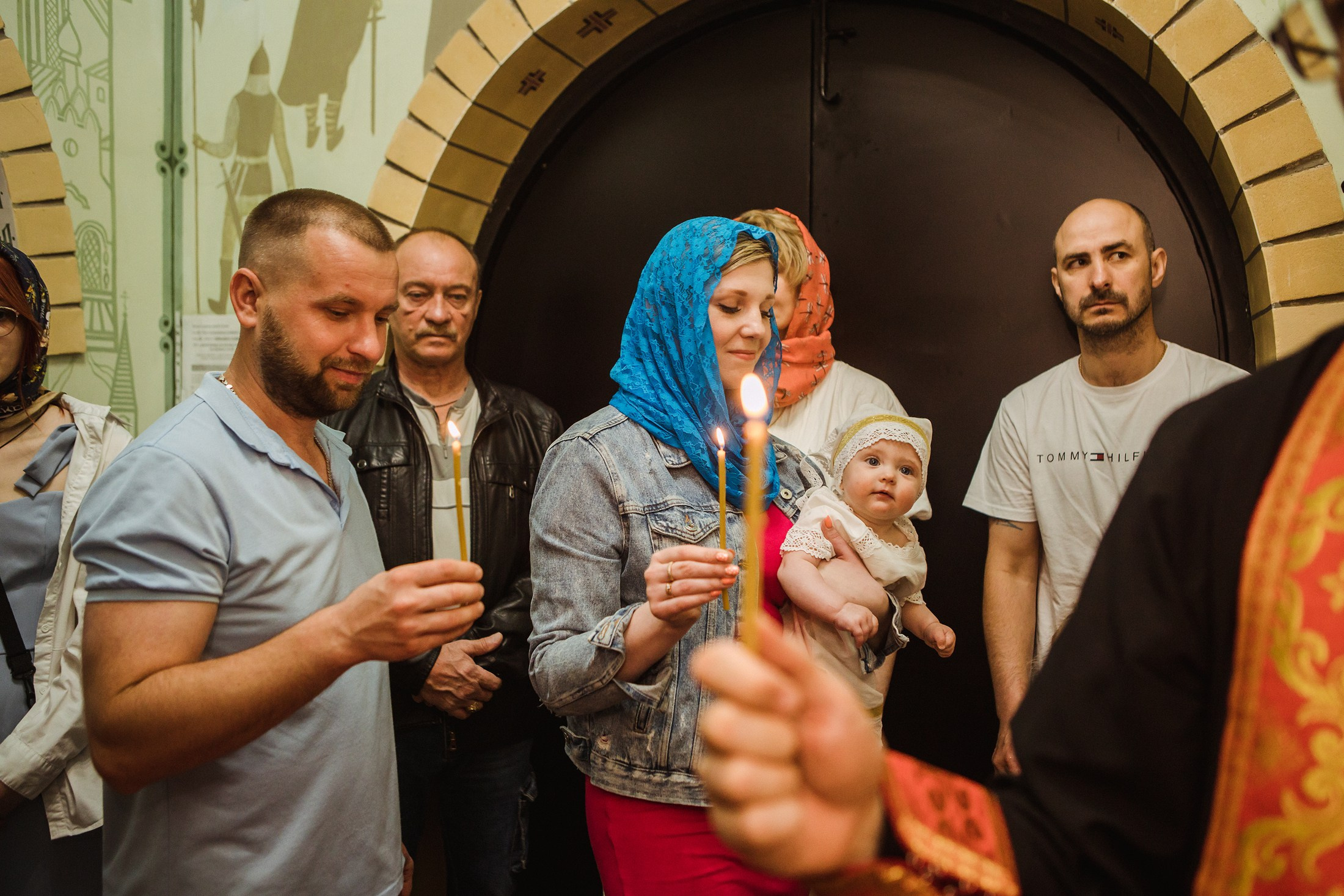 Храм Преподобного-Сергия-Радонежского. Крещение Мелании. Фотографы в городе Волгограде — Людмила Агеева и Алексей Околелов