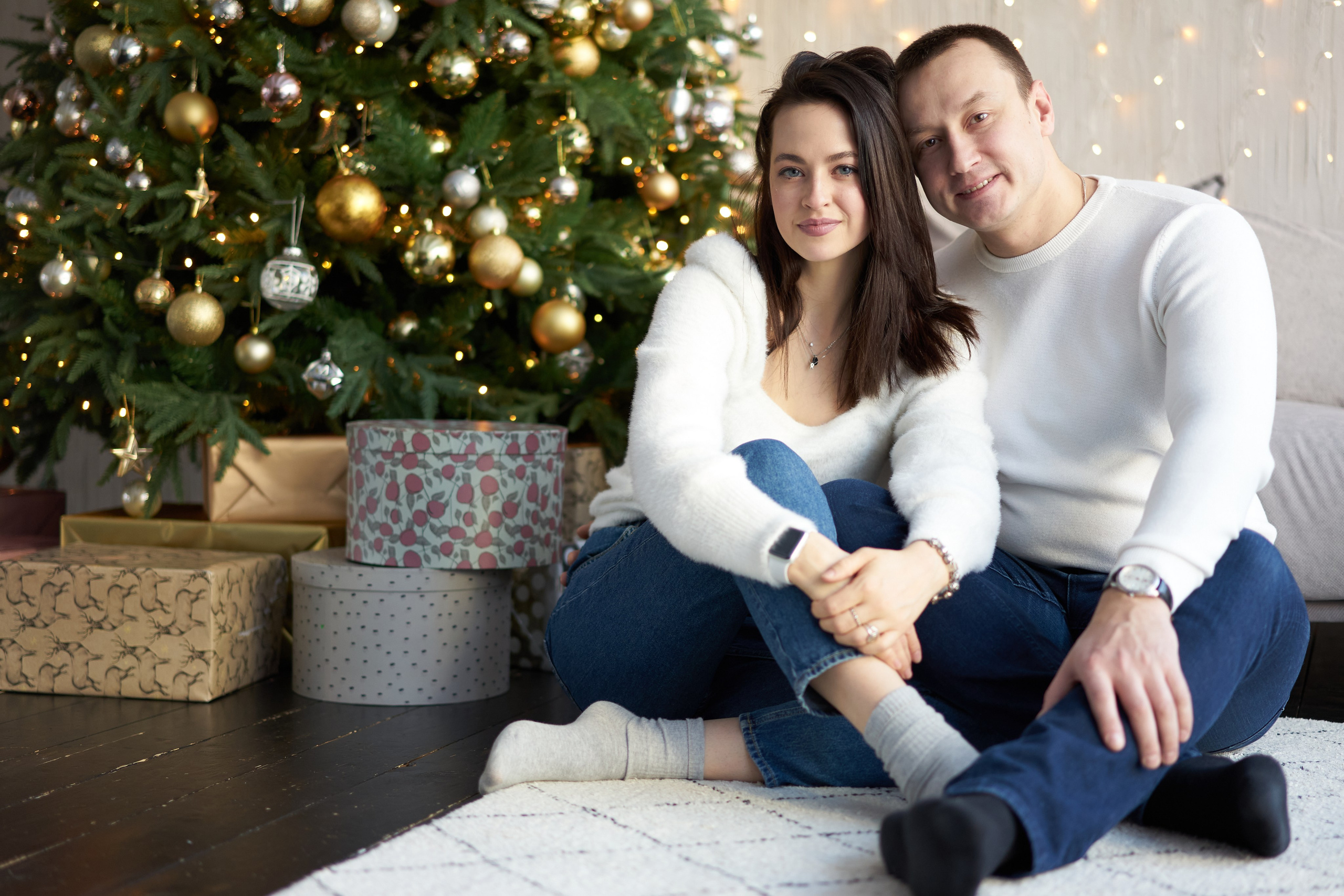 Семейная фотосессия в студии. Фотограф Екатеринбург Кокшарова Александра