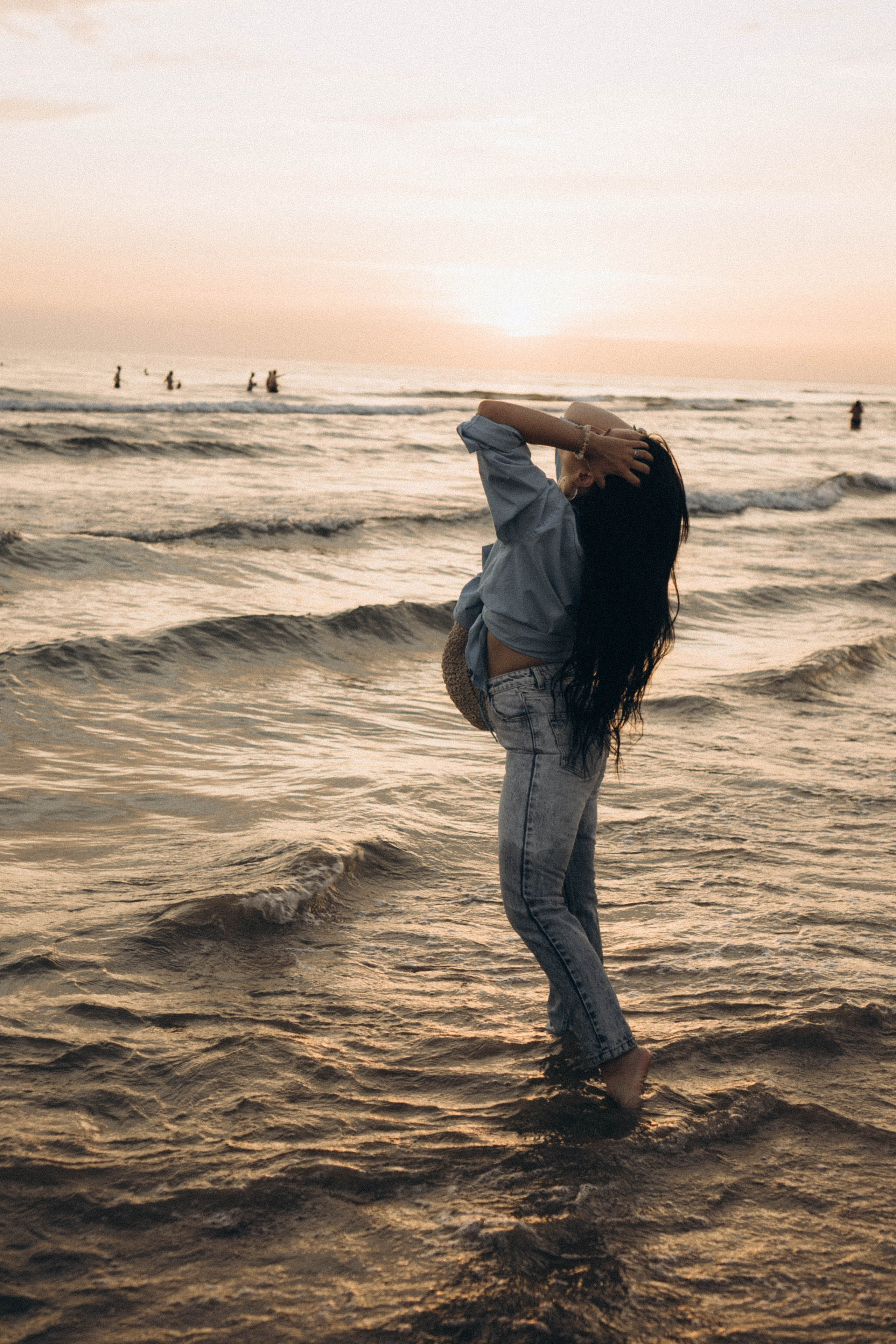 Июльский вечер на берегу черного моря. Профессиональный фотограф, Санкт-Петербург — Виктория Богомолова