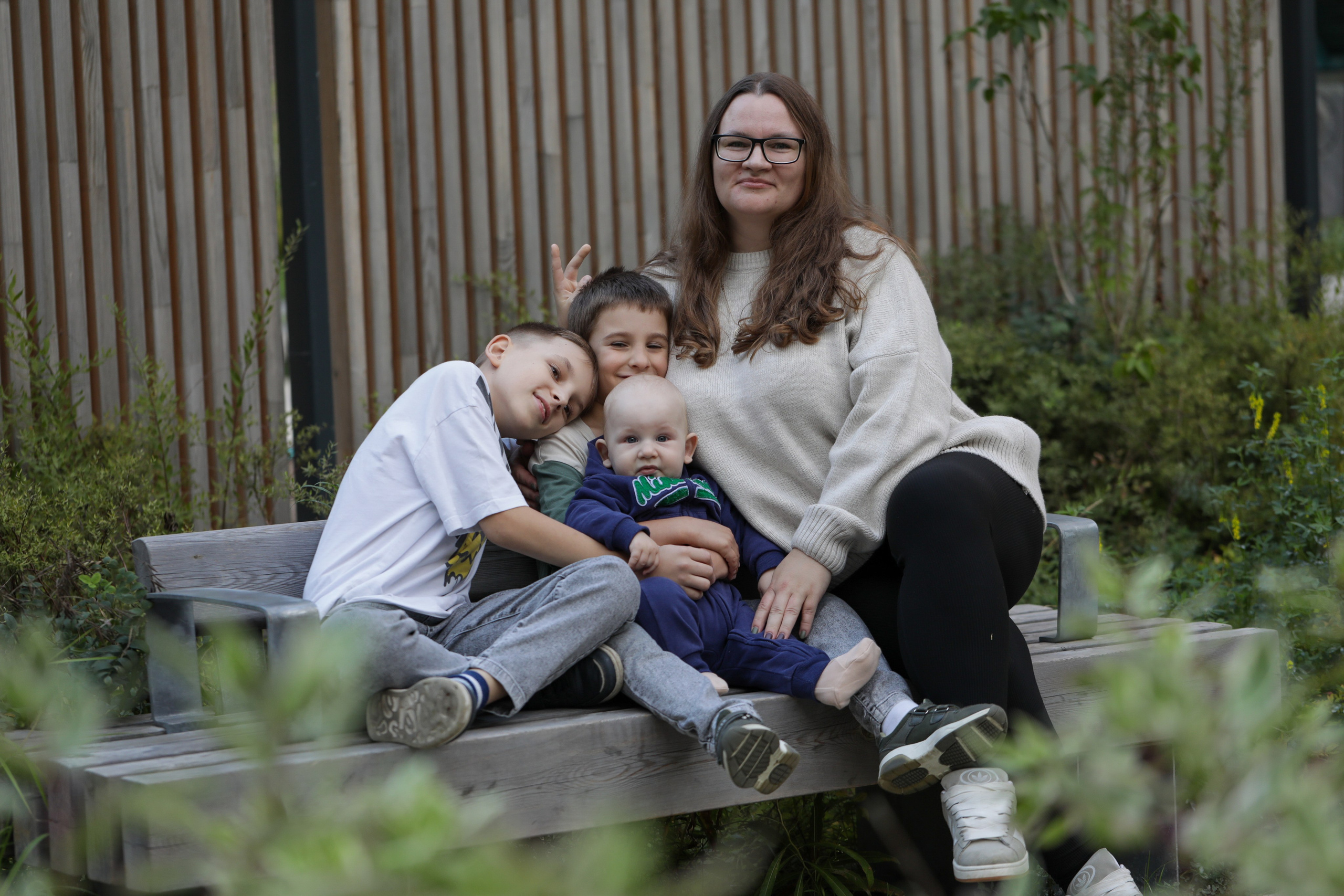 Семья Марины. Фотограф Ксения Есенина Москва