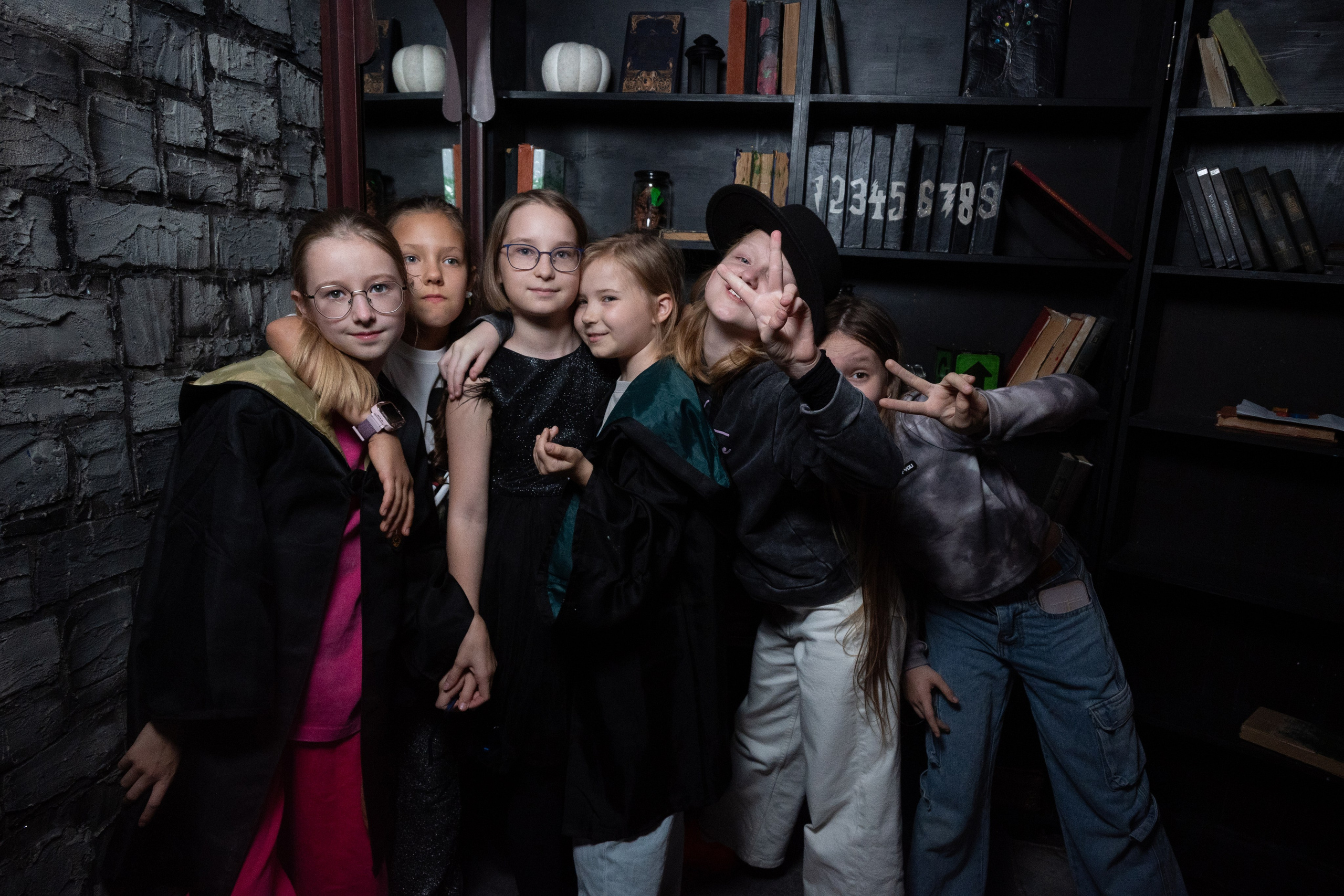 День рождения ребенка в «Подземелье Слизерин». Фотограф мероприятий в Москве