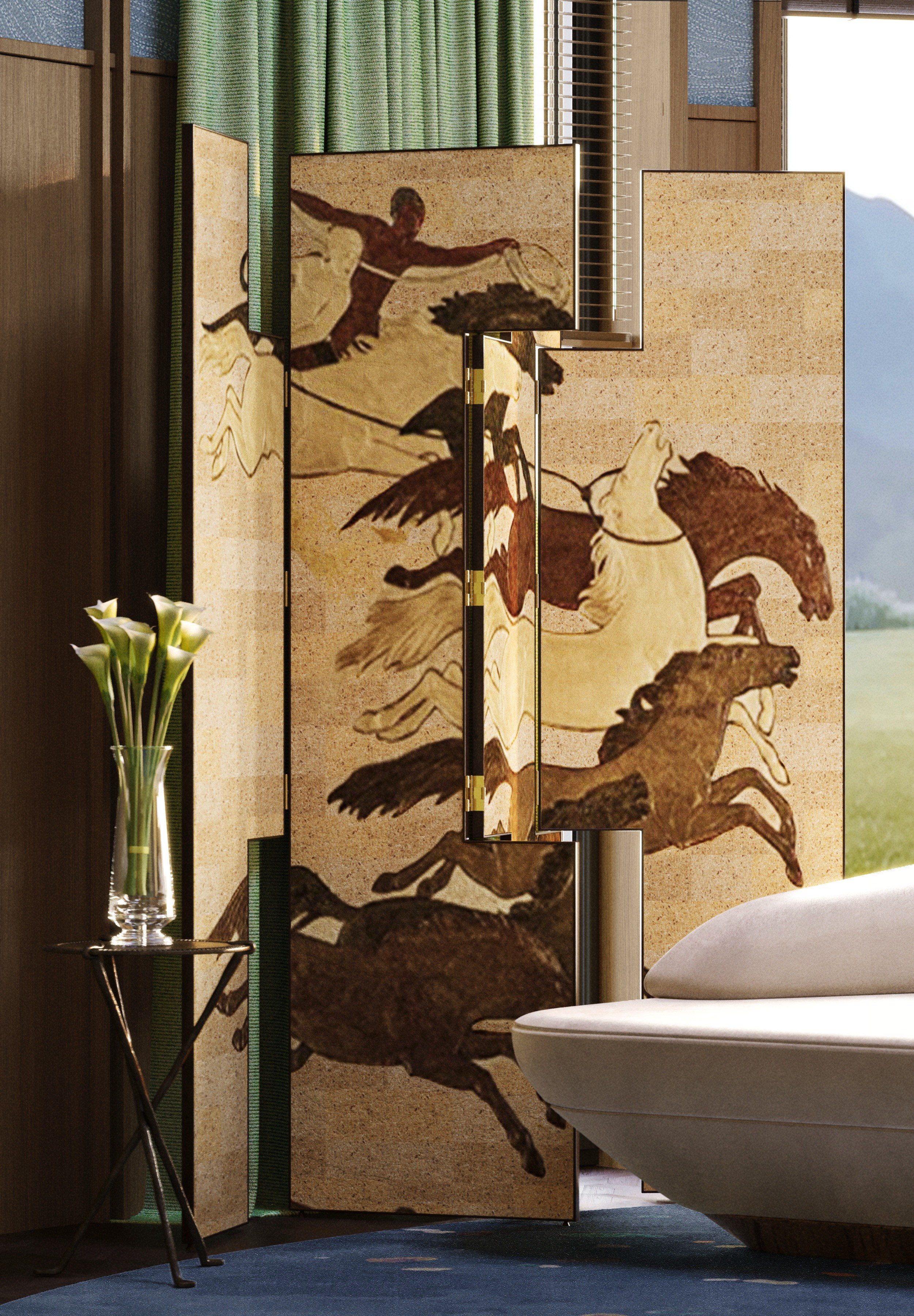 Частная резиденция, Алмата. Дизайнер интерьера в Москве Екатерина Шаймердинова