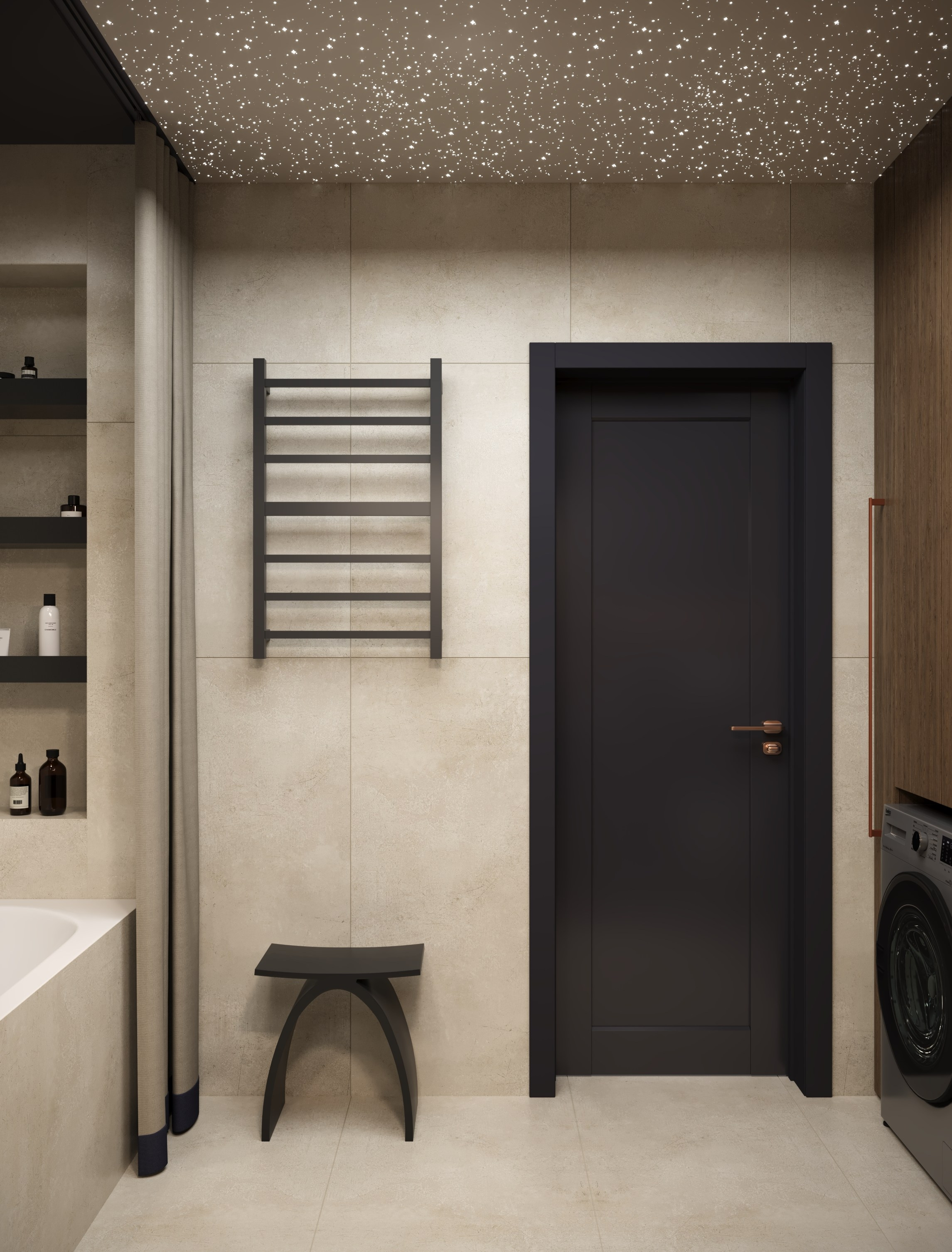 3Д визуализация санузла 6.8 m². Заказать 3Д визуализацию интерьеров — Дарья Веденёва