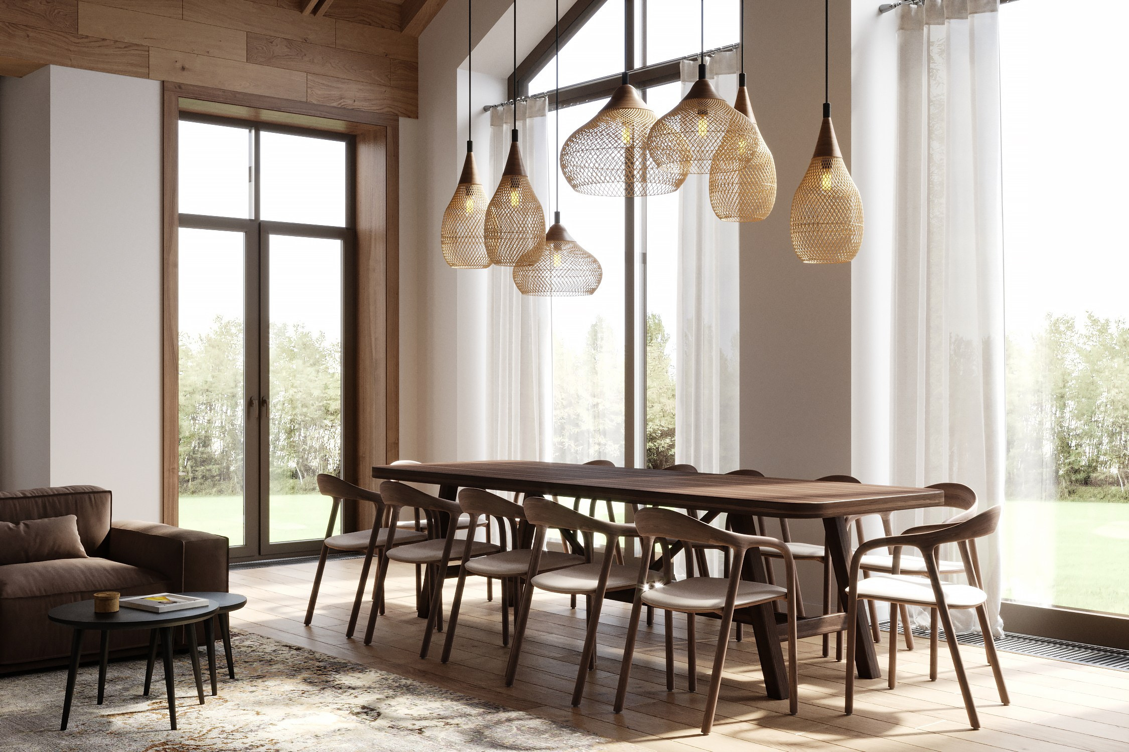 Визуализация дома 100 m². Заказать 3d визуализацию интерьеров — Дарья Веденёва