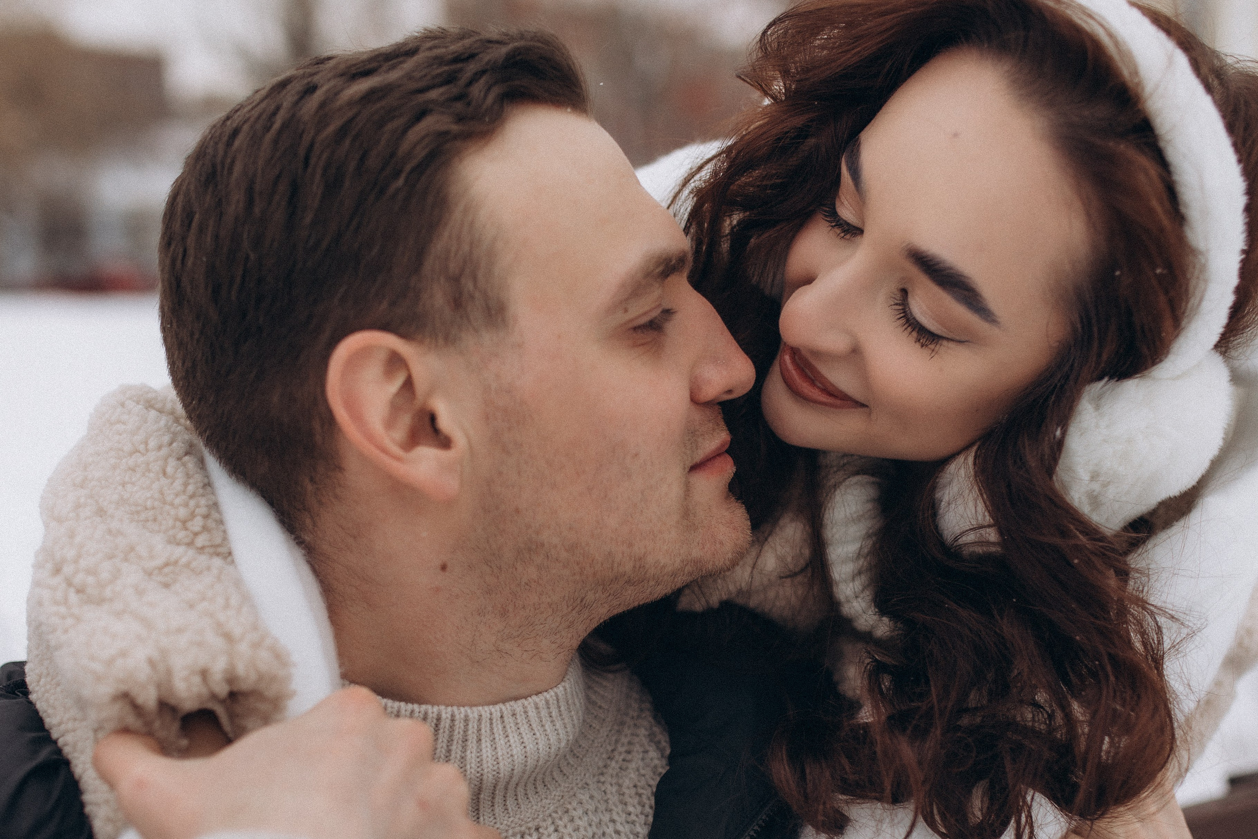 Зимняя история любви. Семейный фотограф lifestyle в Новосибирске Елена Шпилевая