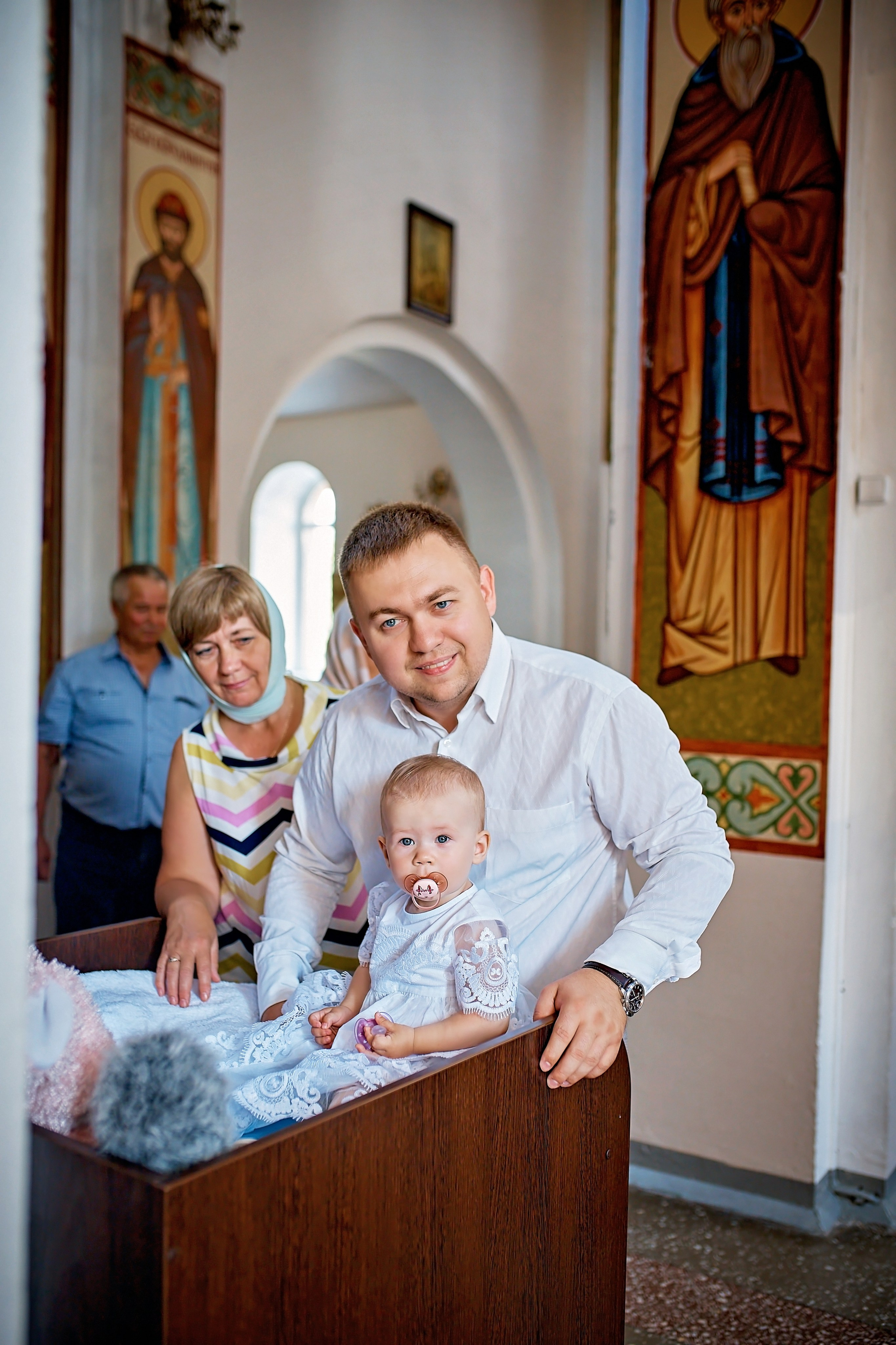 Таинство Крещения Анны Александро-Невский храм. Фотограф на Крещение и Венчание в Барнауле