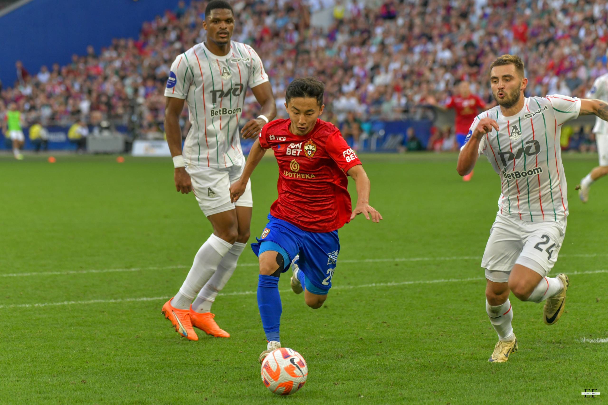 ПФК «ЦСКА» — ПФК «ЛОКОМОТИВ» Российская Премьер-Лига. 5 тур. 18.08.2024 ВЕБ-Арена г. Москва. Свой взгляд через объектив