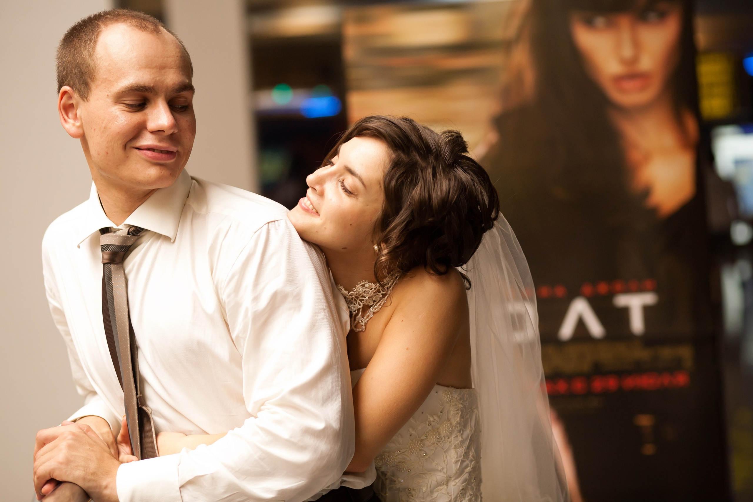 Свадебная съемка в тумане. Фотографы в Москве Светлана Устинова и Сергей Грачев