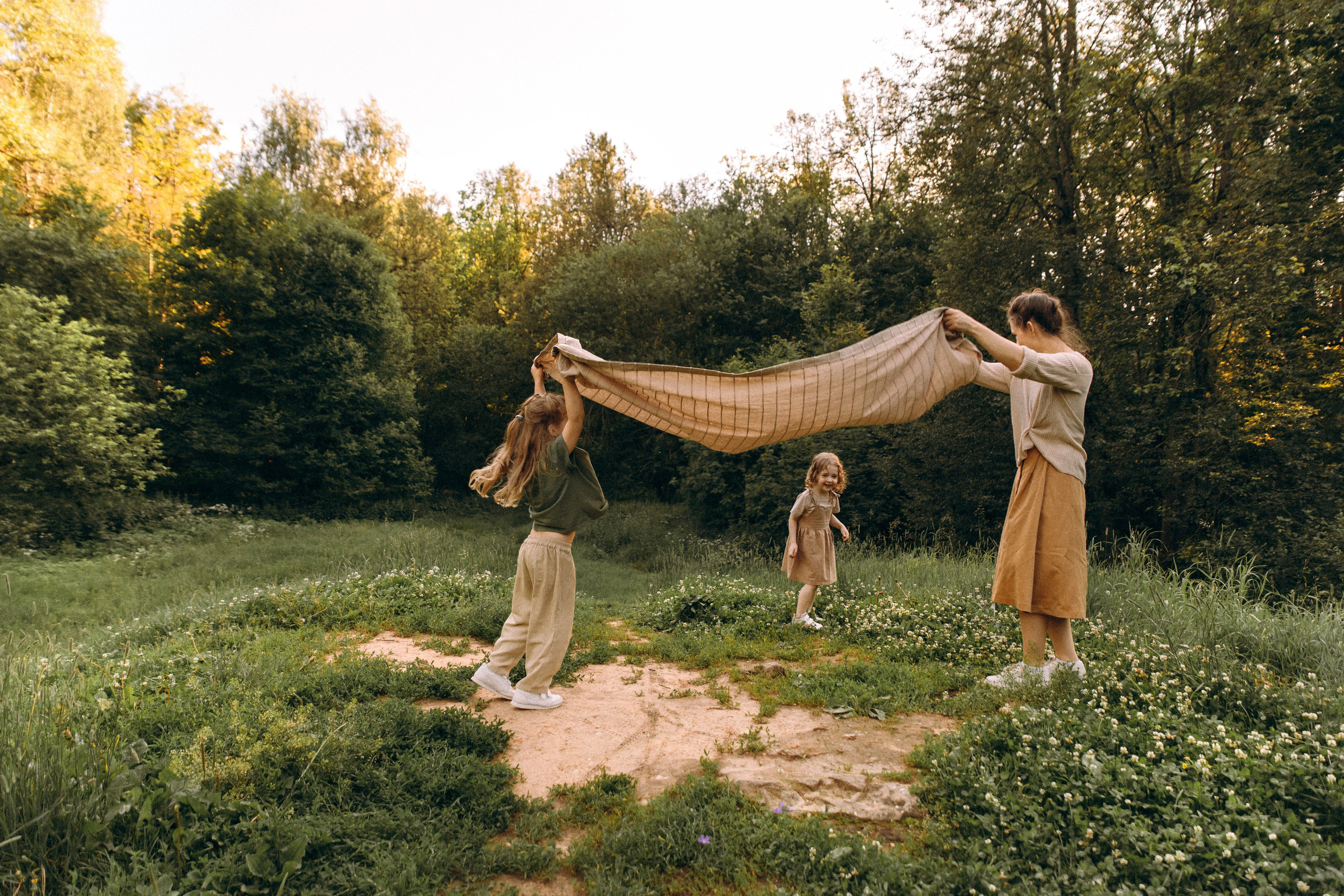 Галя, Варя, Аврора. Семейный фотограф В Москве Александра Дейкун