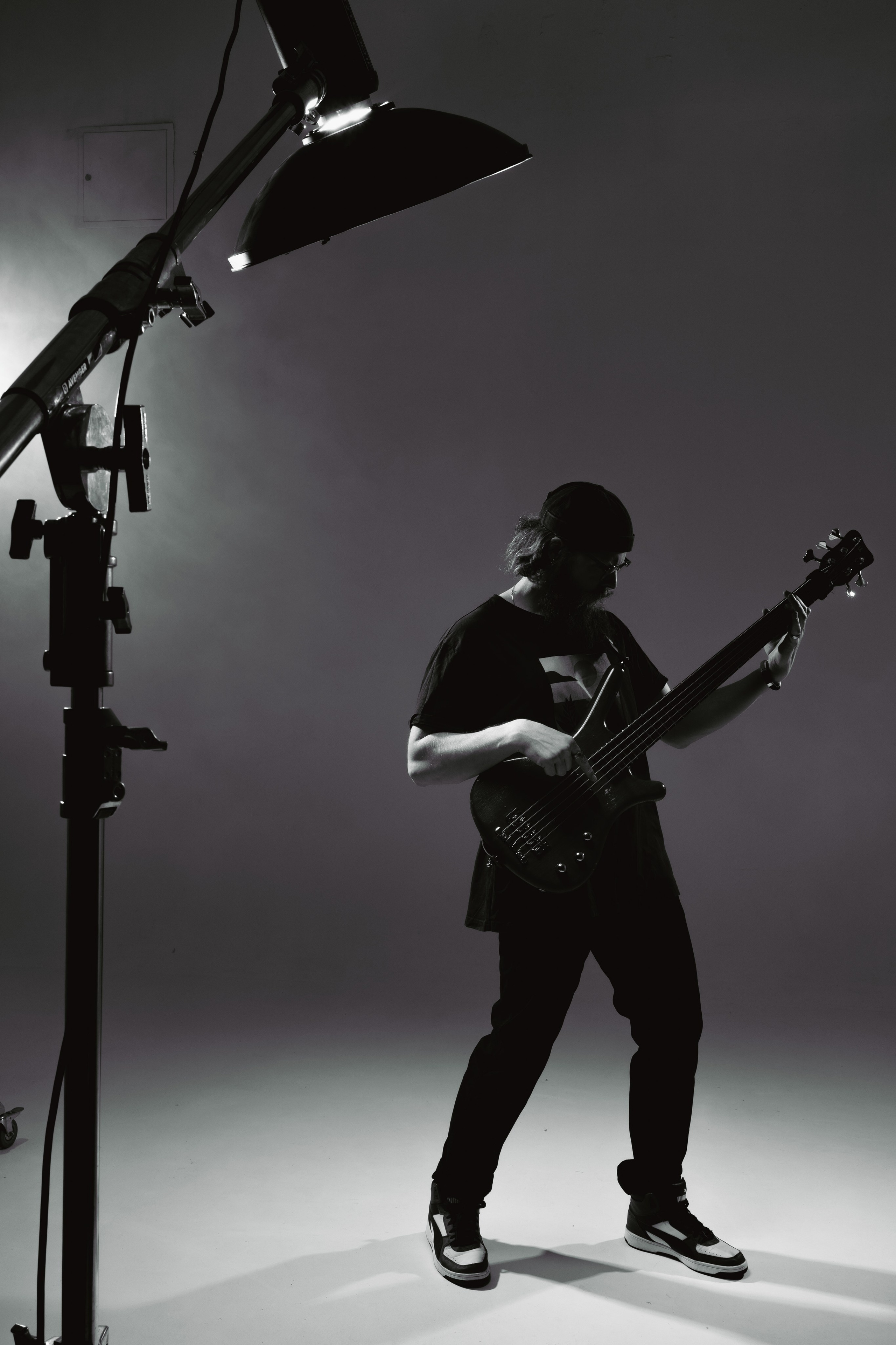 Фотосессия для басиста. Алексей Лещенко