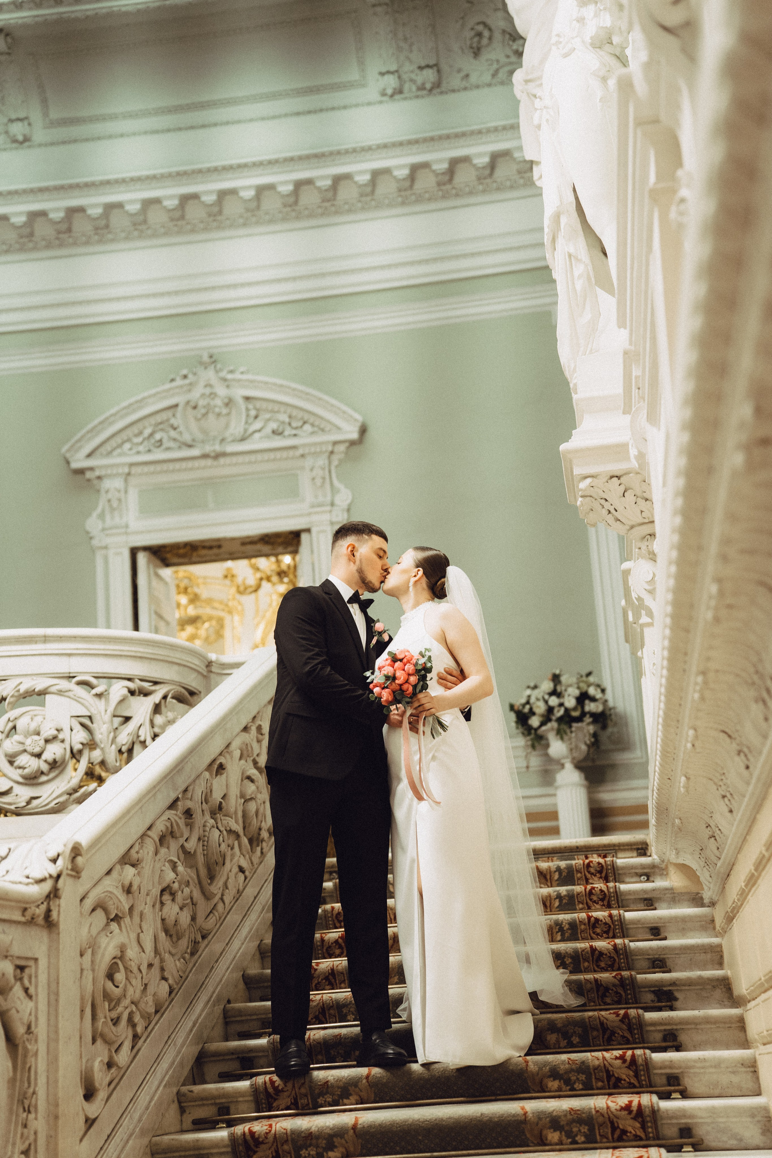 СВАДЕБНАЯ СЬЕМКА В ПЕВОМ ДВОРЦЕ БРАКОСОЧЕТАНИЯ. Профессиональный фотограф, Санкт-Петербург — Виктория Богомолова