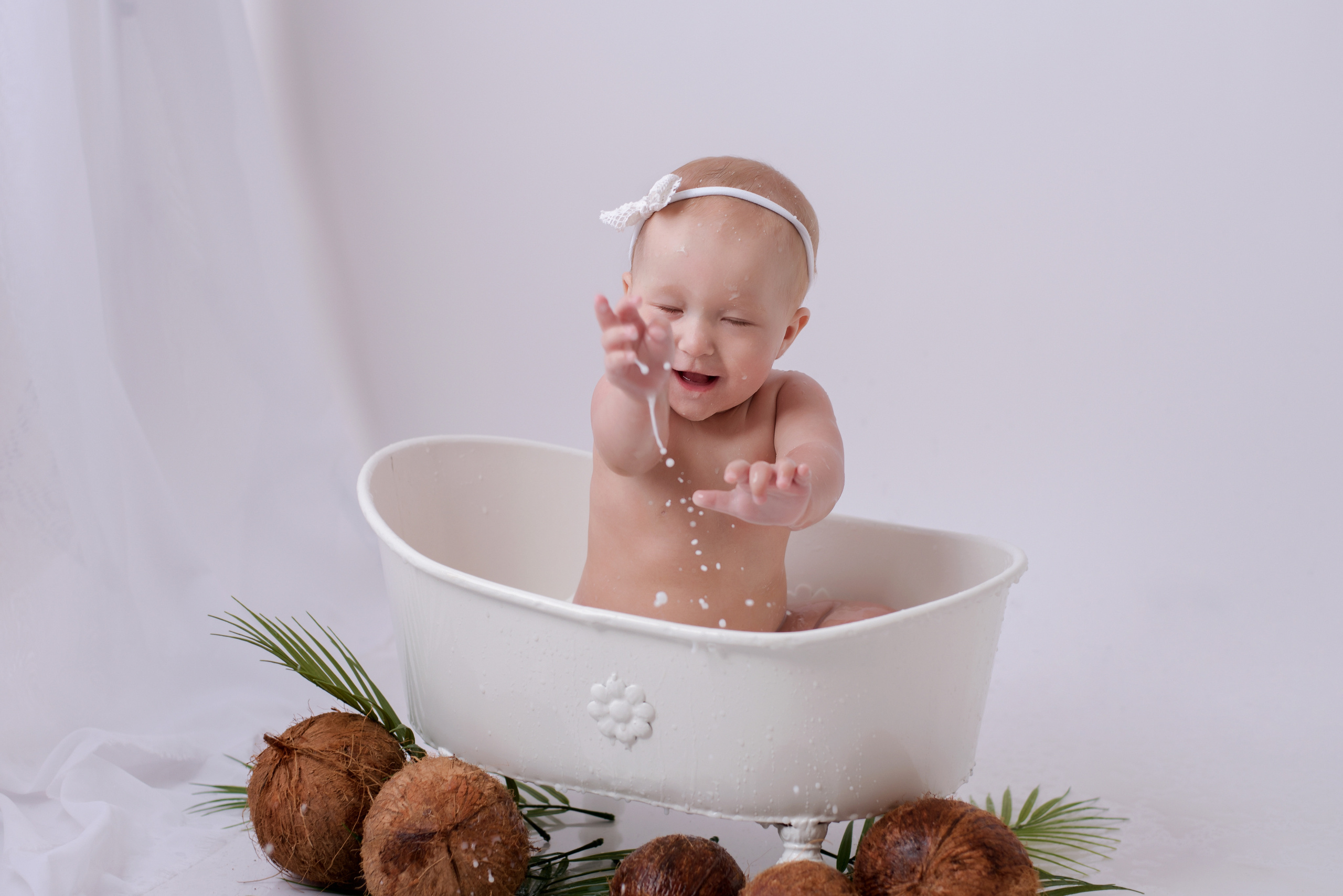 Настенька 7 месяцев. Детский фотограф в Долгопрудном и Москве