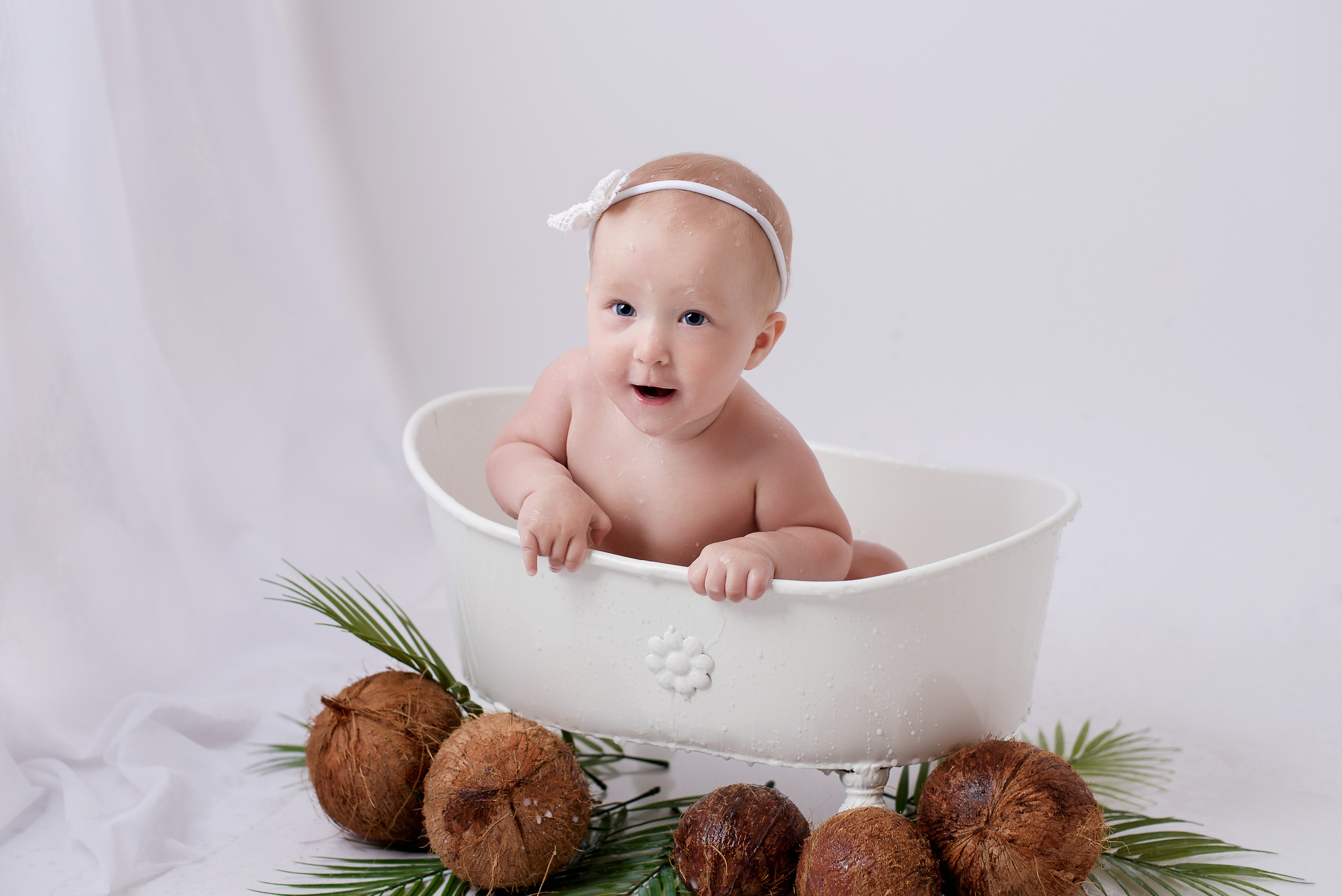 Настенька 7 месяцев. Детский фотограф в Долгопрудном и Москве