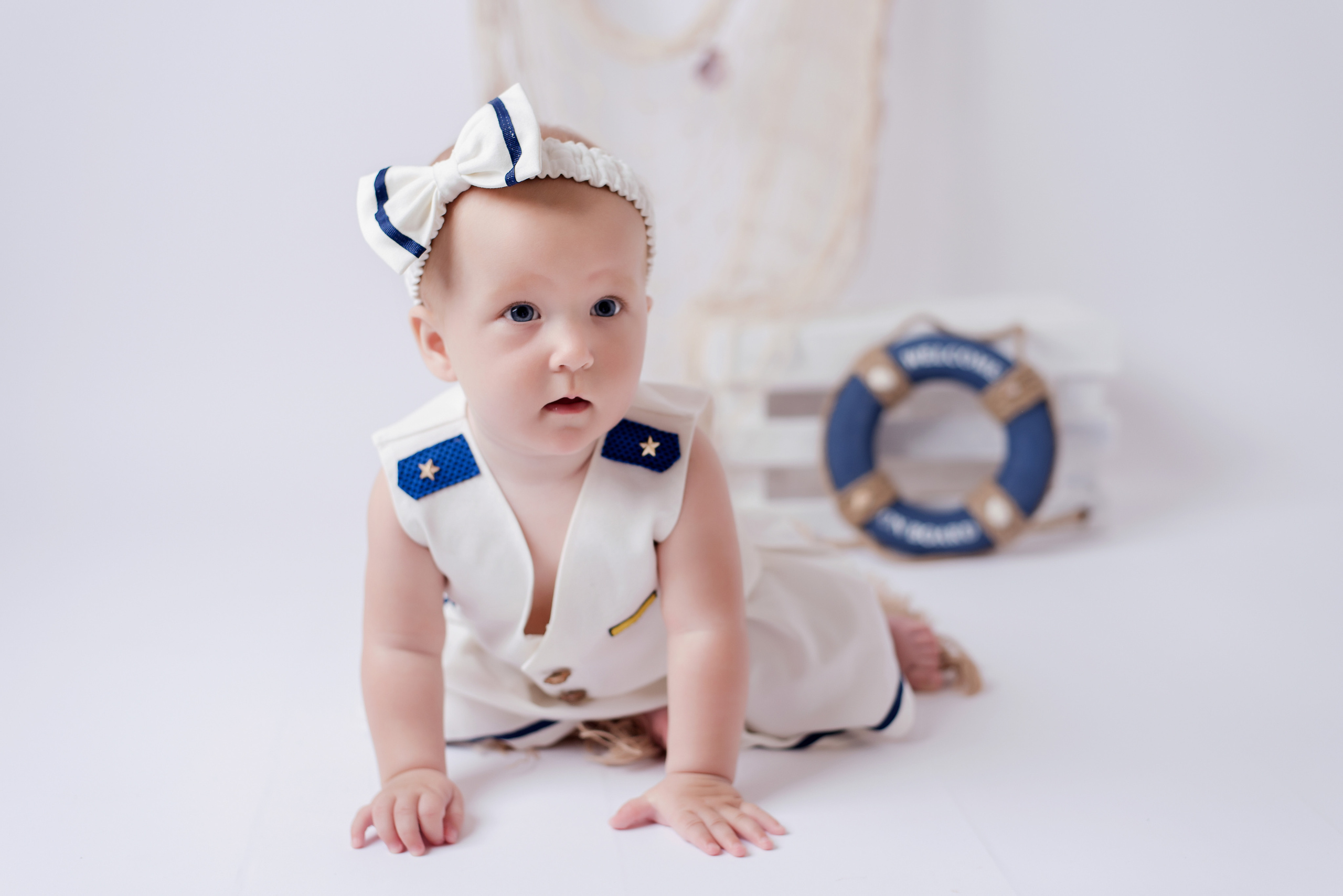 Настенька 7 месяцев. Детский фотограф в Долгопрудном и Москве