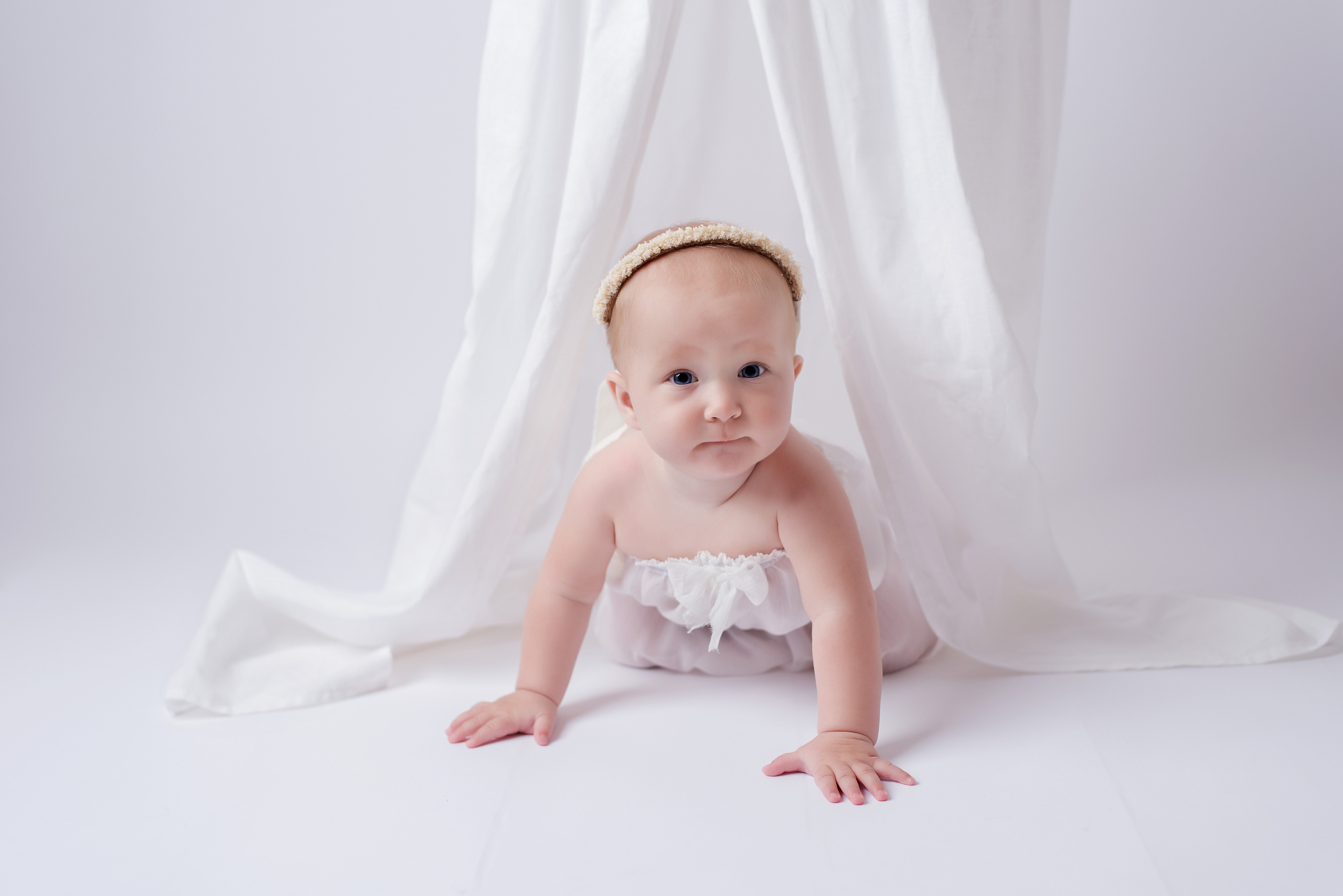Настенька 7 месяцев. Детский фотограф в Долгопрудном и Москве