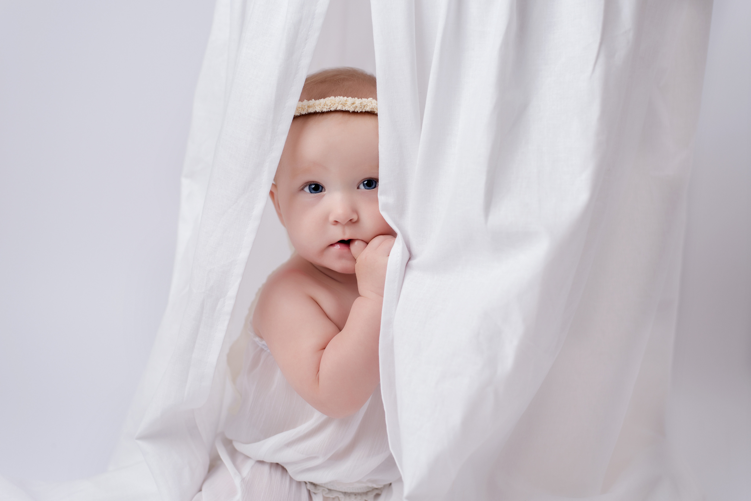 Настенька 7 месяцев. Детский фотограф в Долгопрудном и Москве