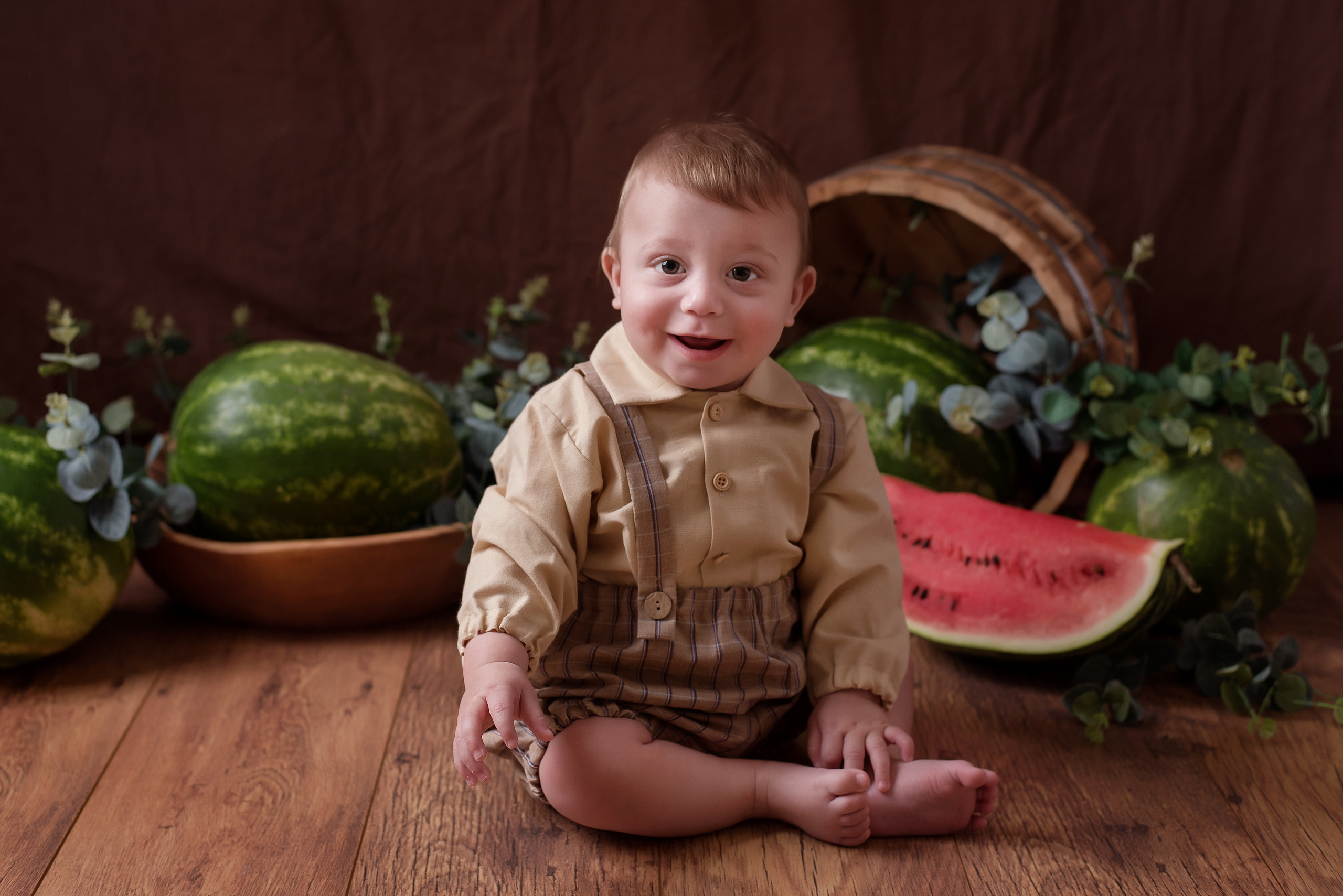 Давид и Мариам 7 мес. Детский фотограф в Долгопрудном и Москве