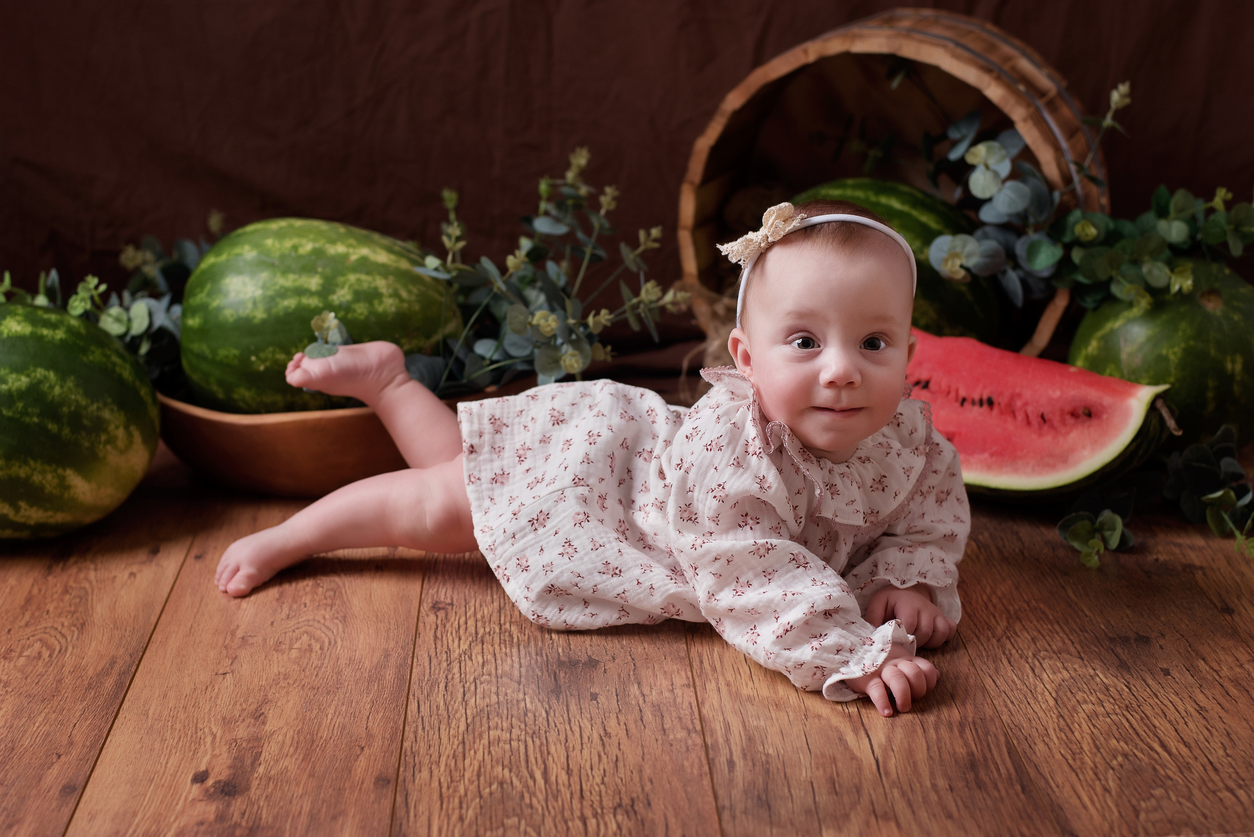 Давид и Мариам 7 мес. Детский фотограф в Долгопрудном и Москве