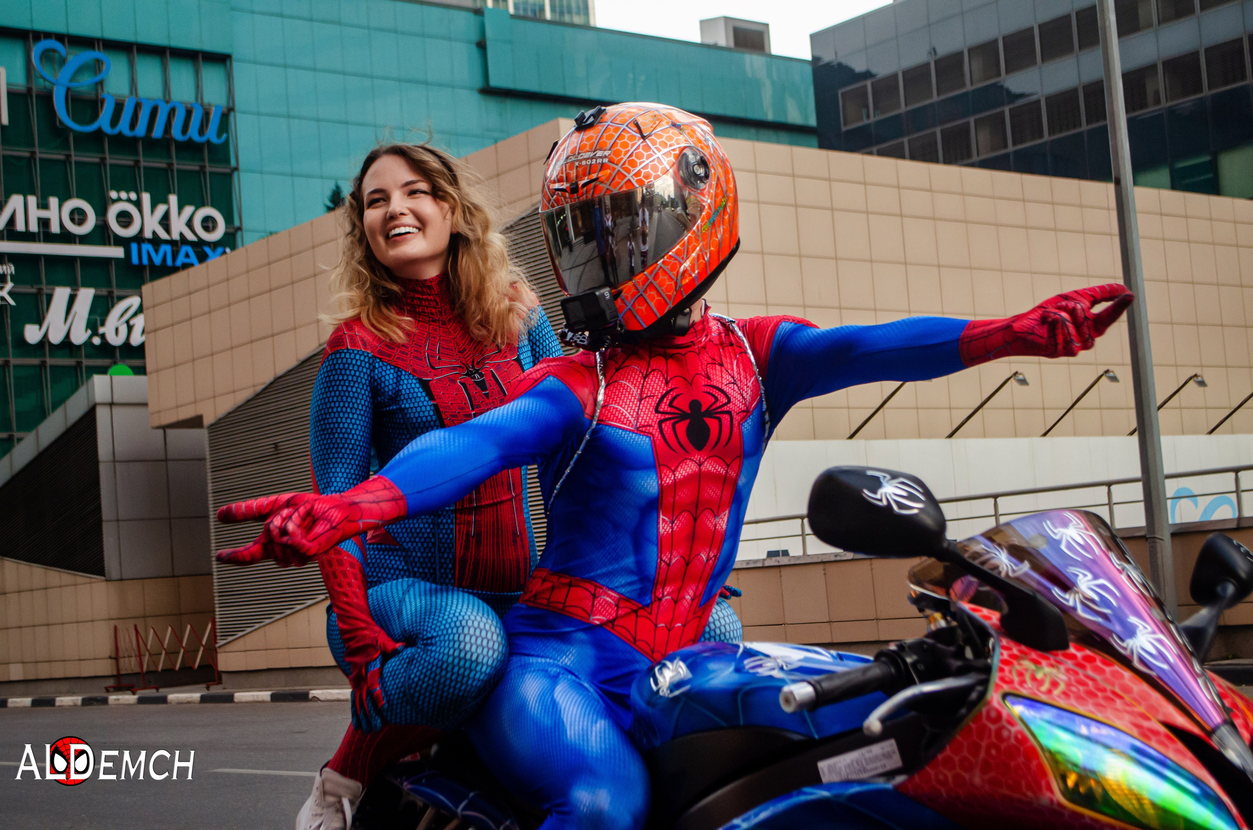 Фотосессия на Дне рождения Человека-Паука в Москве