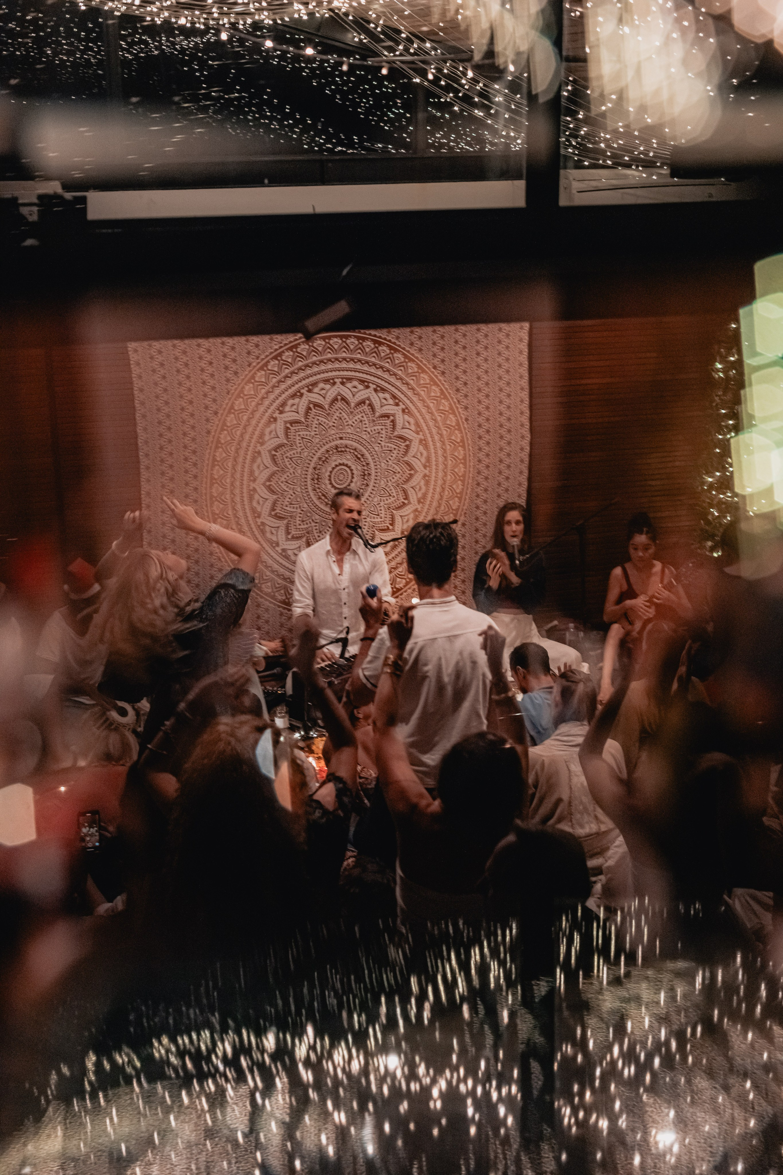 Christmas kirtan w Bhakti Bliss family. Mariam Bagdasaryan