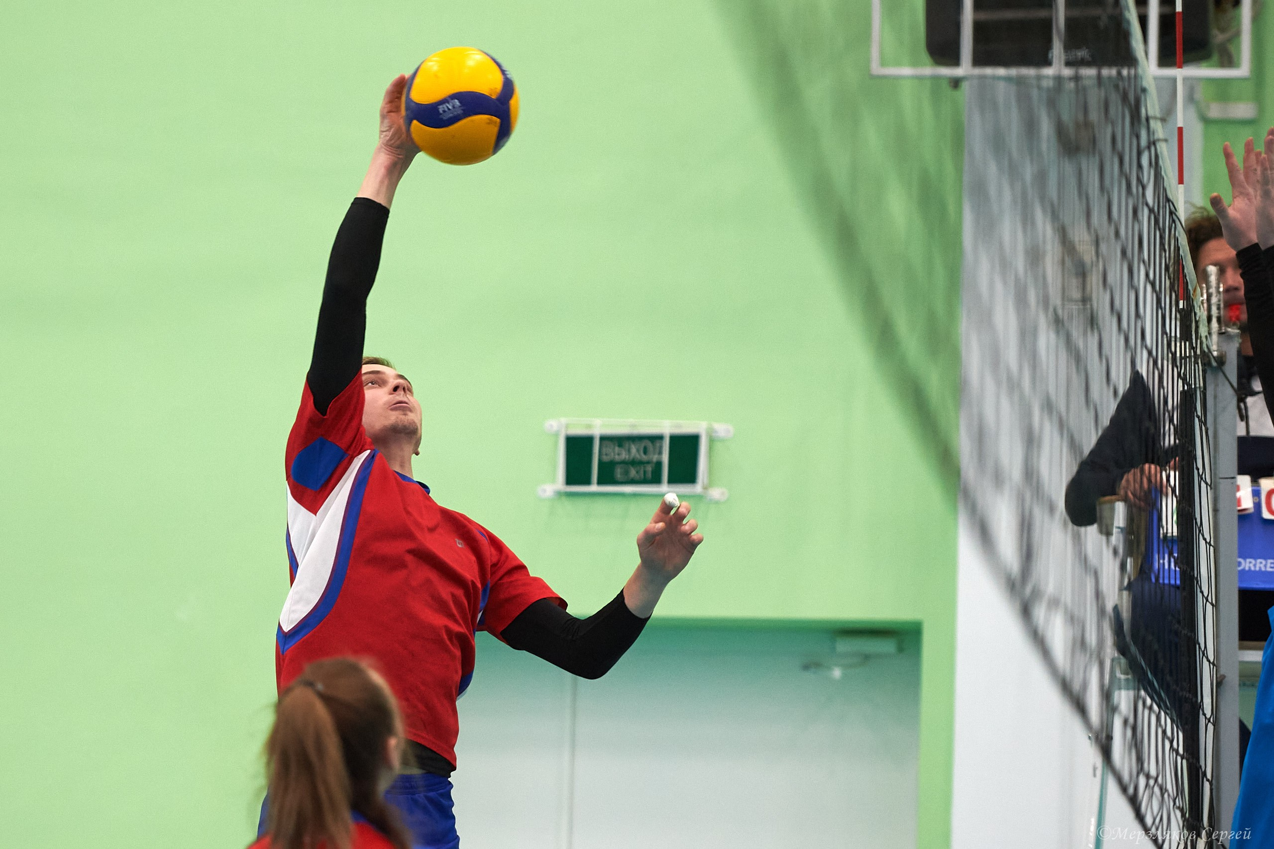 Новогодний волейбольный турнир. Ижевск. 16.12.23. Спортивный репортажный фотограф в Ижевске Сергей Мерзляков