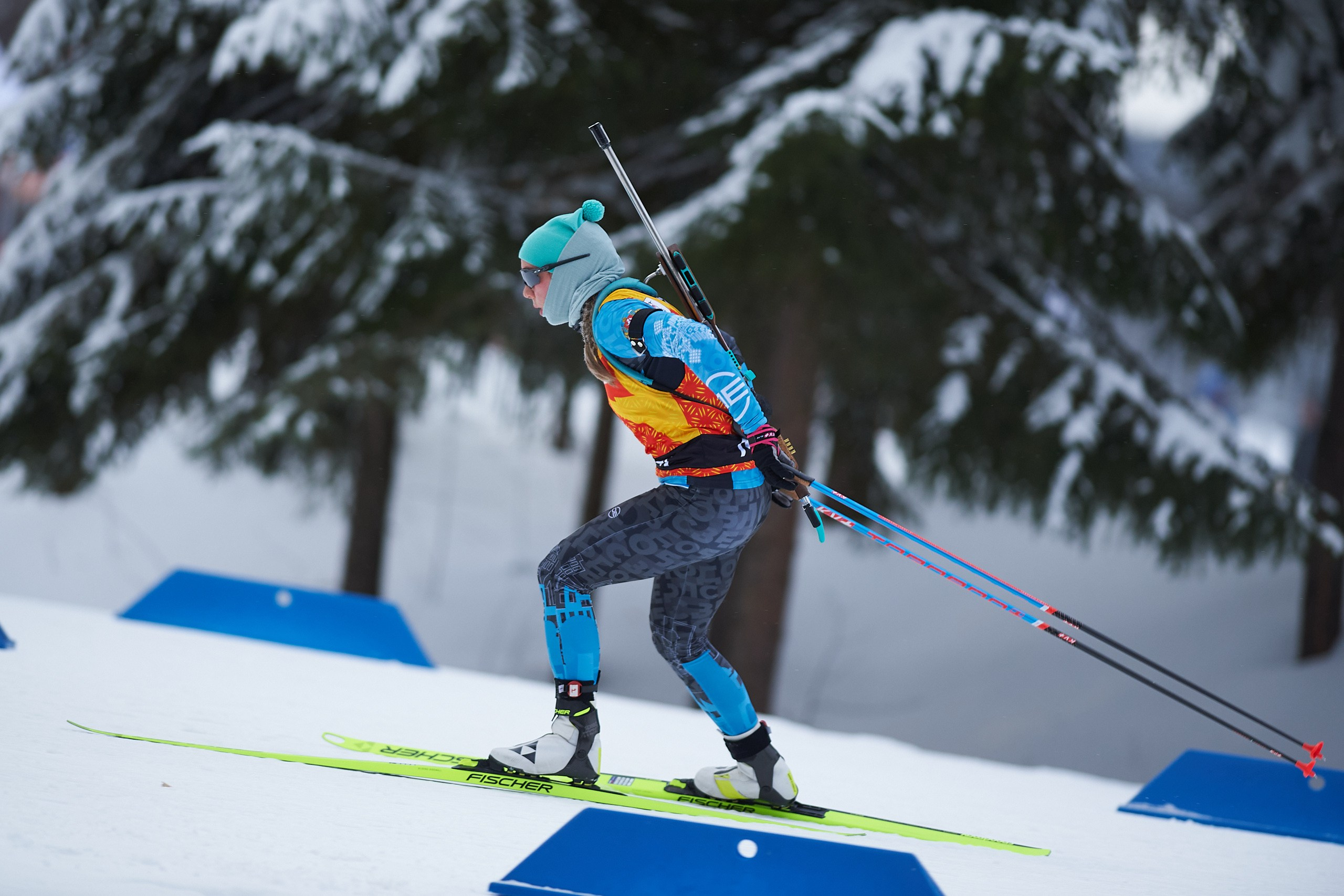 Биатлон. Чемпионат России — 2024/2025, 3-й этап, Ижевск. Ижевская винтовка. Спортивный репортажный фотограф в Ижевске Сергей Мерзляков