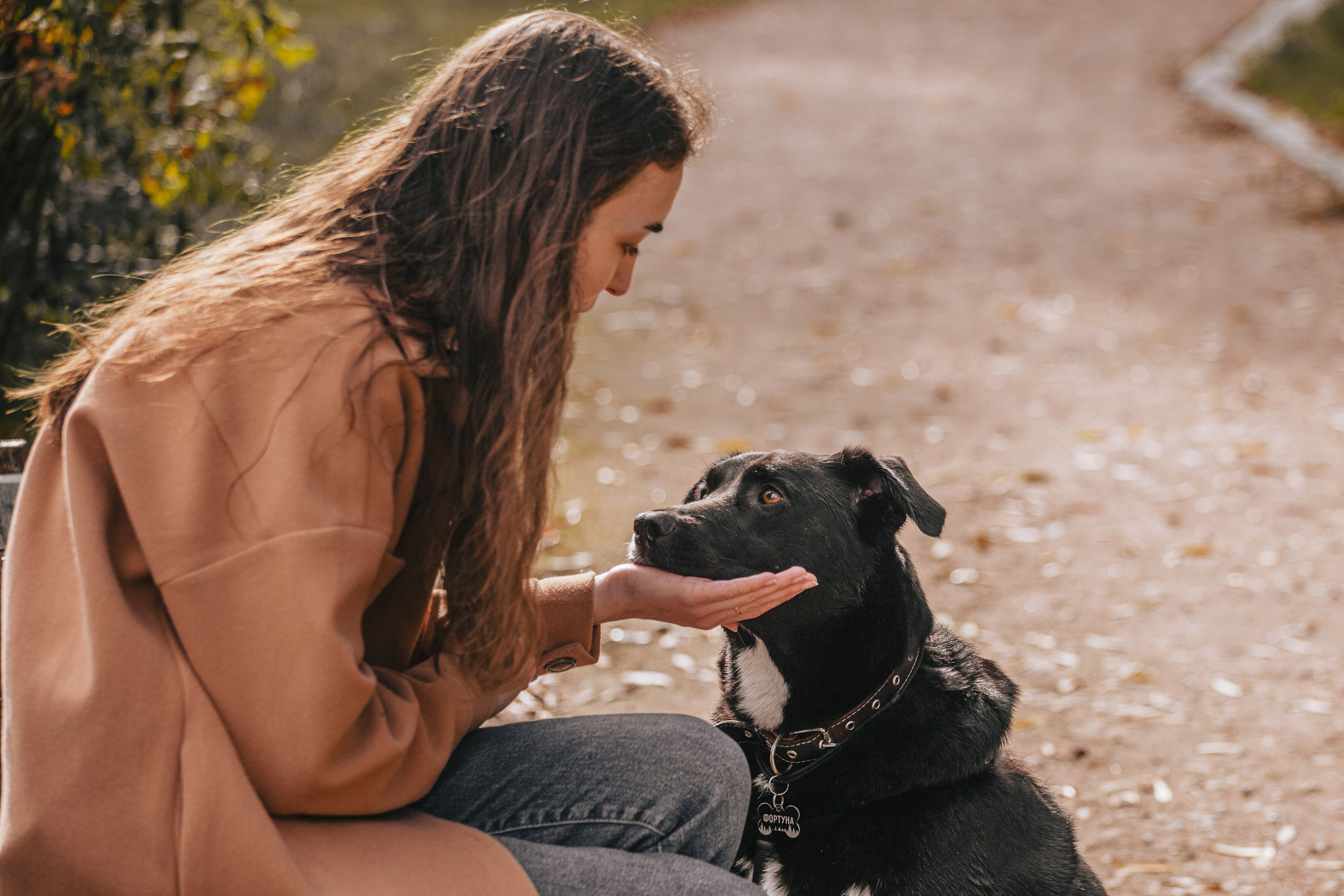 Юля и Фортуна. Фотограф-анималист Татьяна Степанова