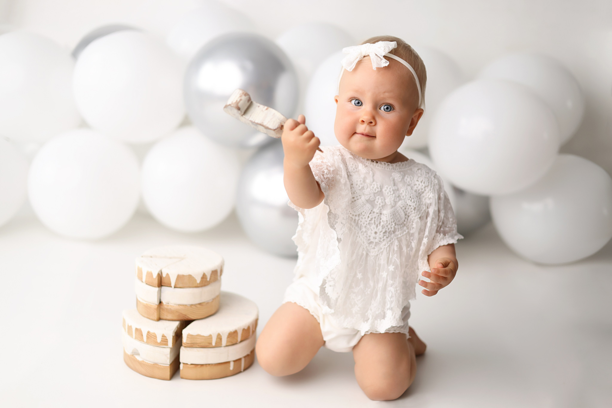 Детская фотосессия на 1 годик для Киры. Фотограф новорожденных Москва. Ньюборн фотограф Москва