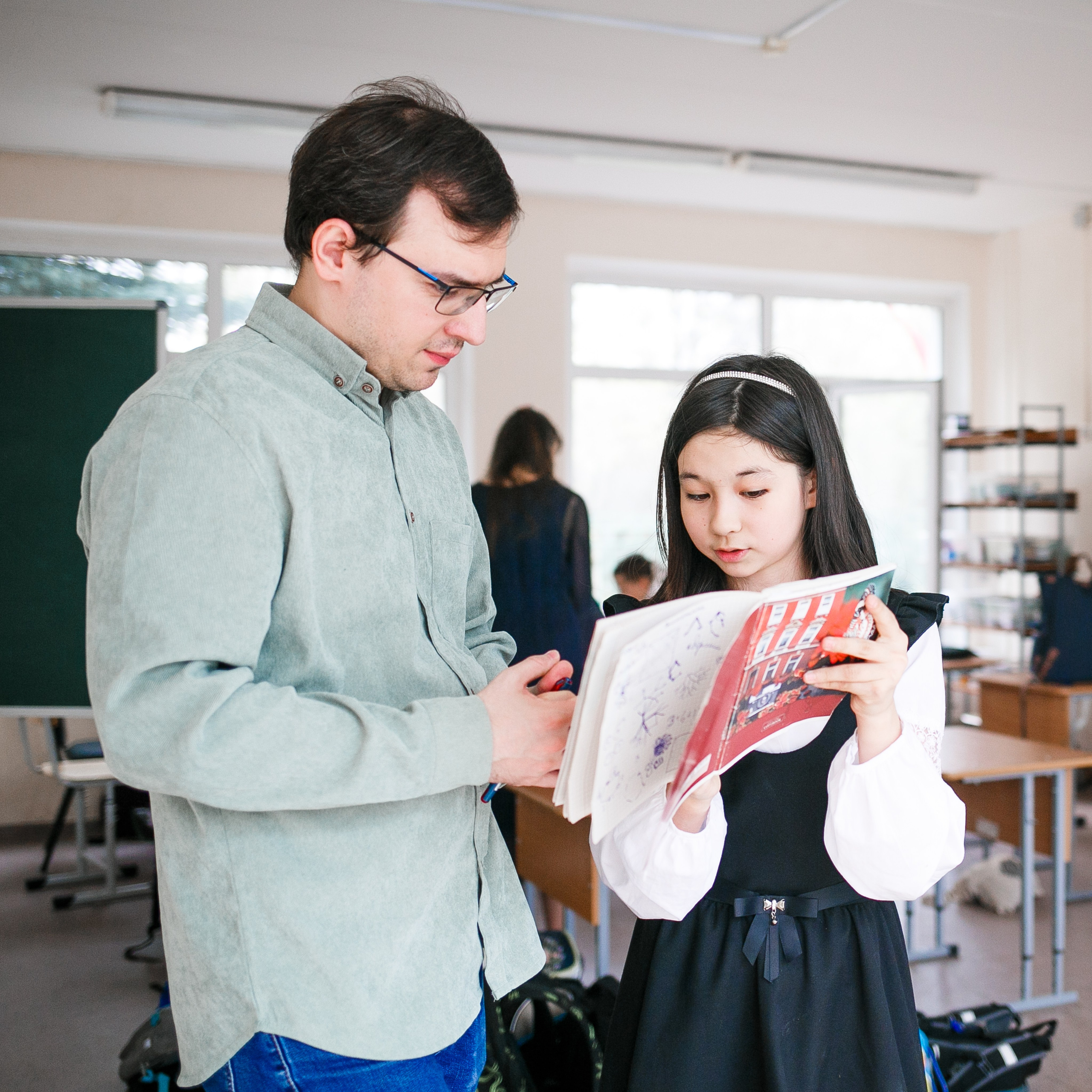 Репортажная съемка 5-го класса. Репортажный фотограф Борис Геер