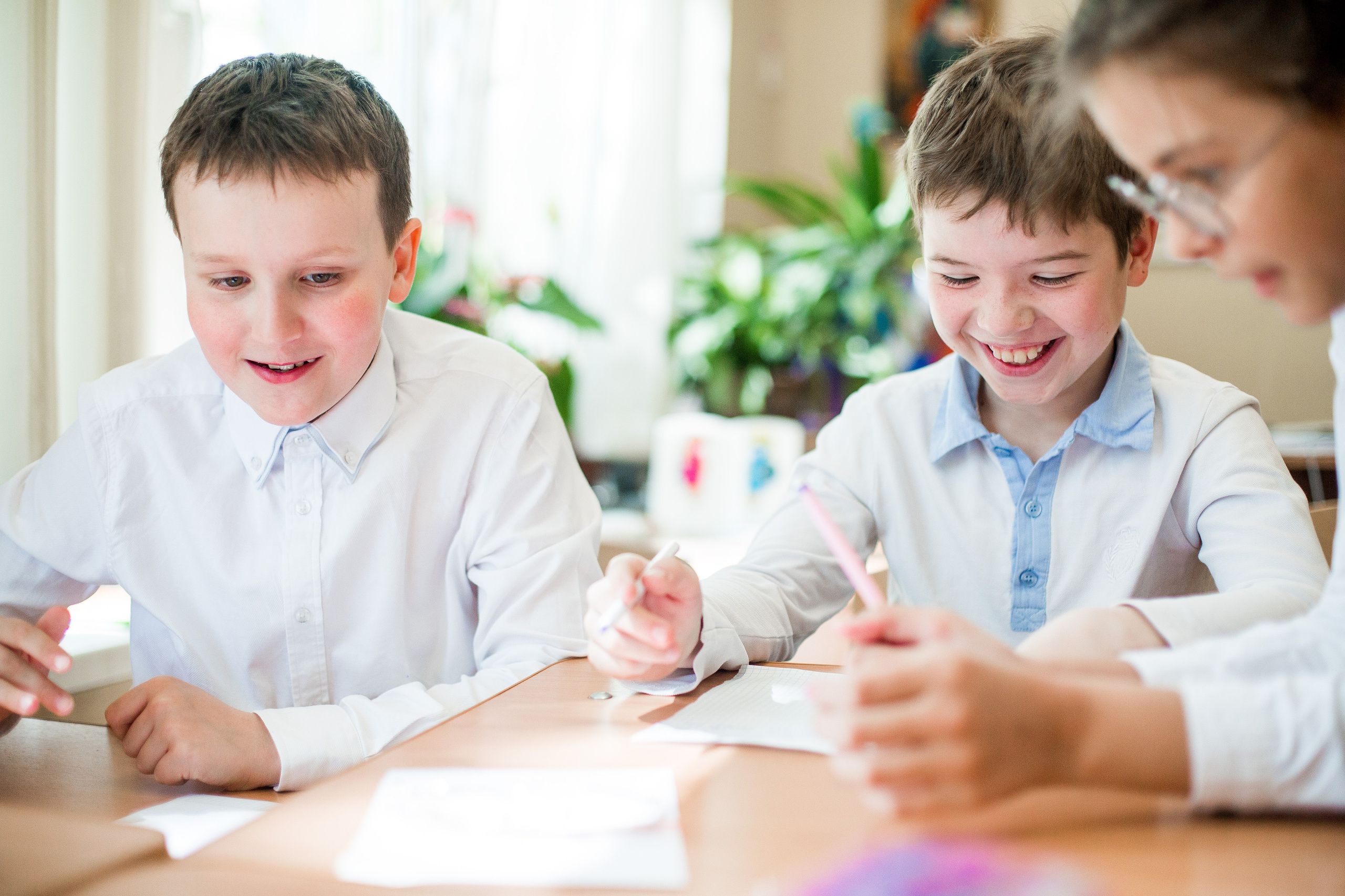 Школьная фотосъемка 3 класса. Репортажный фотограф Борис Геер