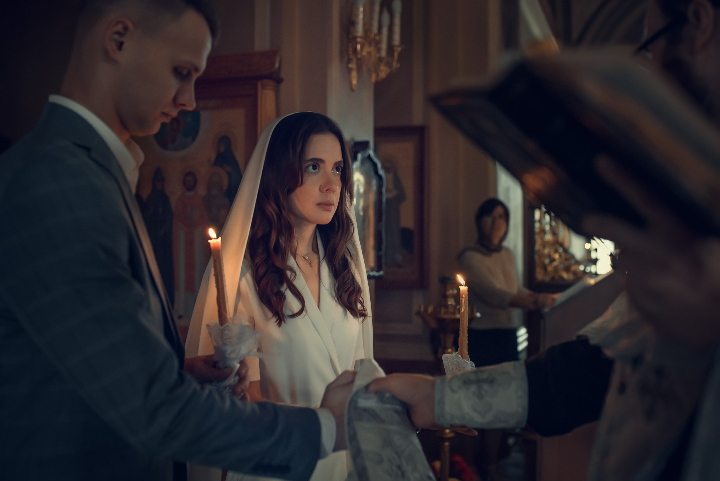 Таинство Венчания. Максим и Екатерина. Фото. Фотограф Стеценко Наталия. Одинцово, Москва, Московская область