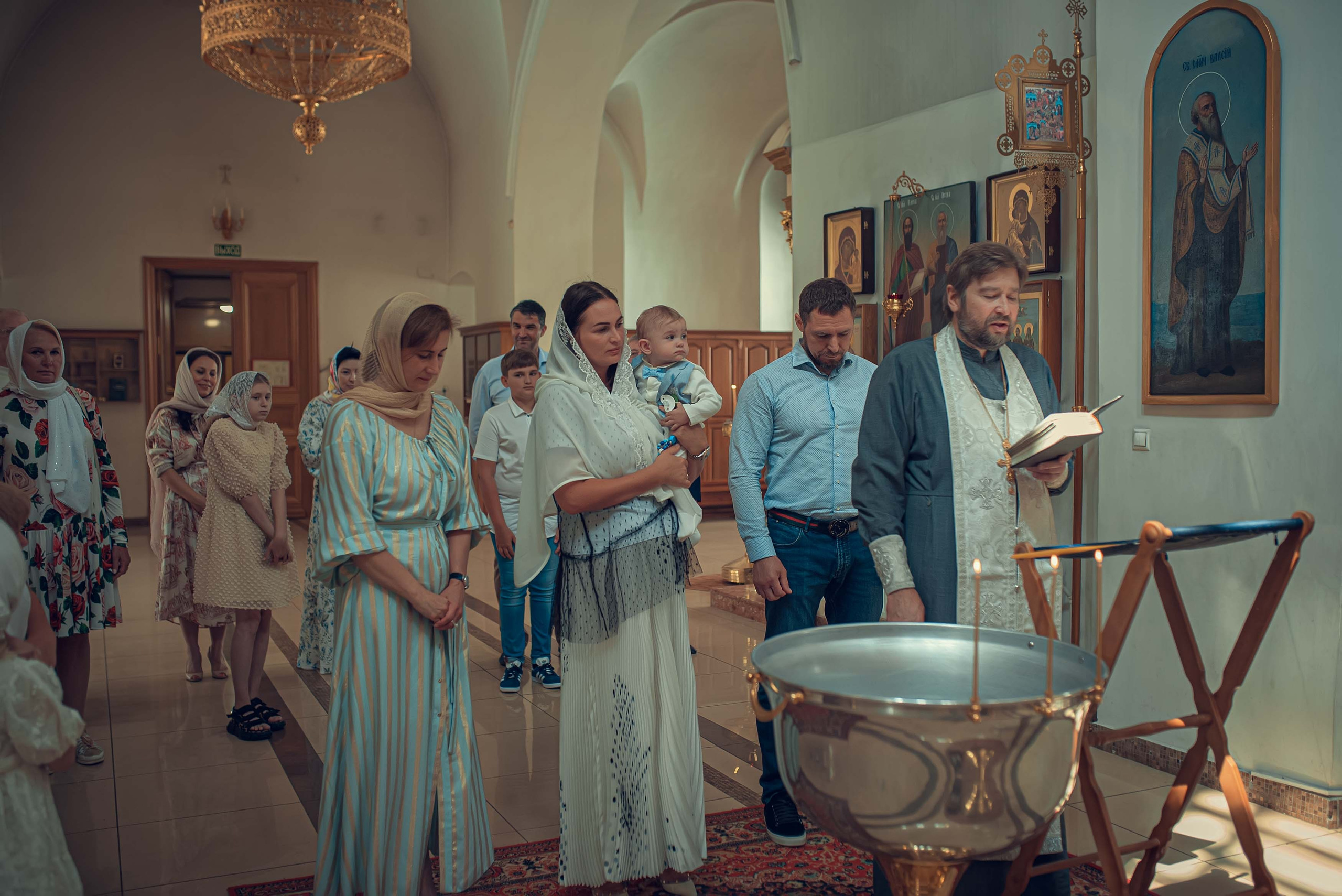 Таинство Крещения. Юра. Фотографии. Фотограф Стеценко Наталия. Одинцово, Москва, Московская область