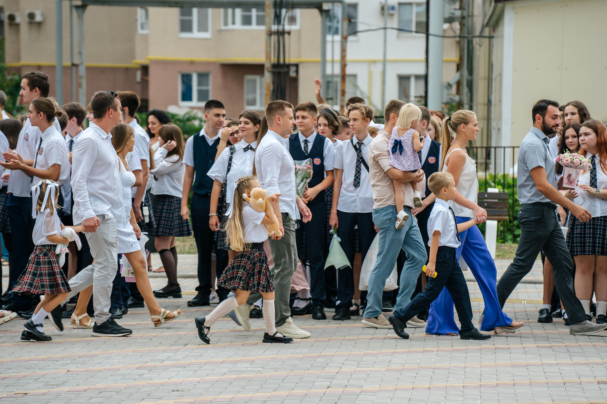1 сентября. Выпускные альбомы, школьные фотосессии в городе Новороссийске