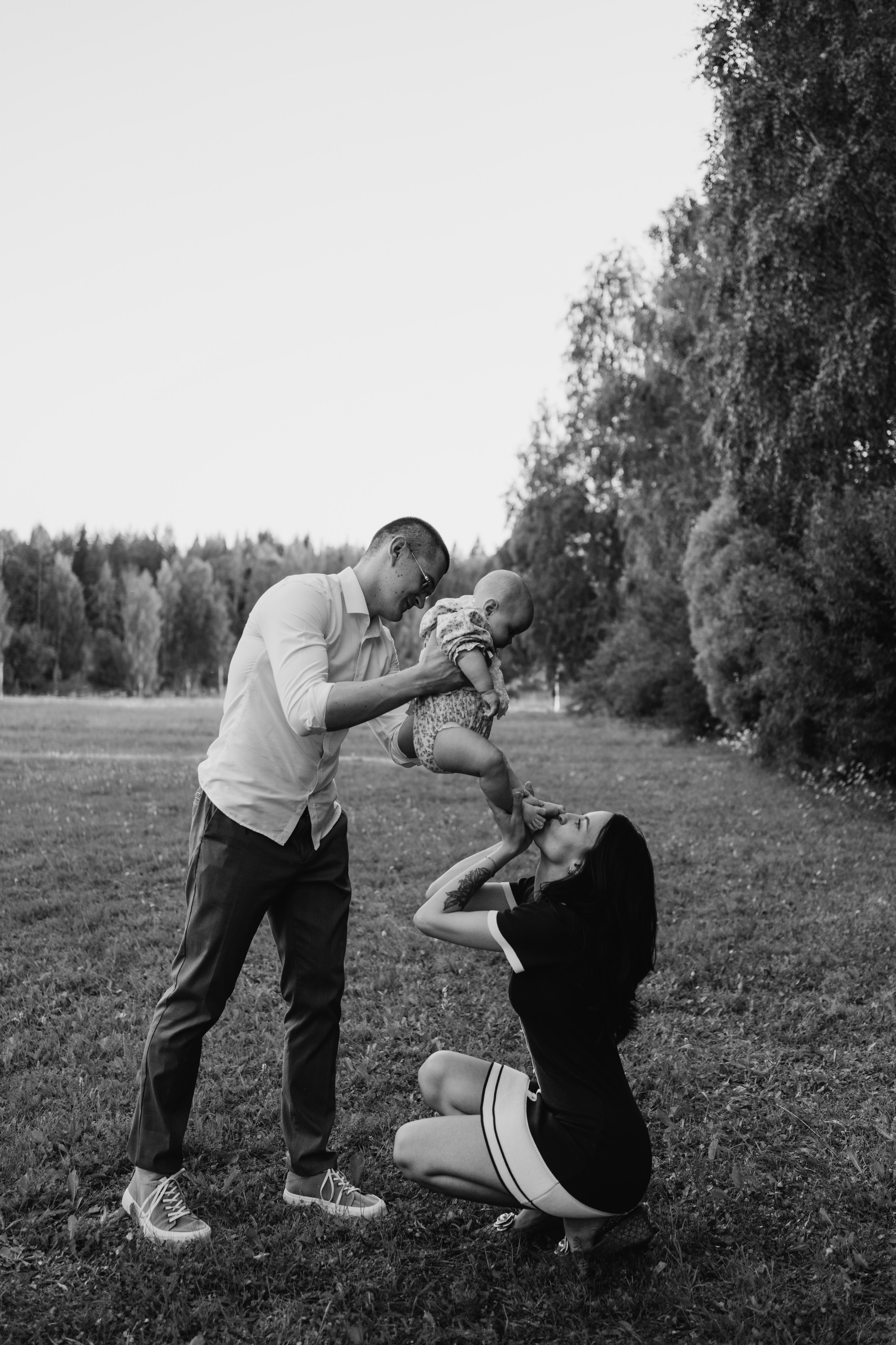 Константин, Анастасия и Василиса. Семейный и детский фотограф Плесецк, Мирный Марина Забабурина