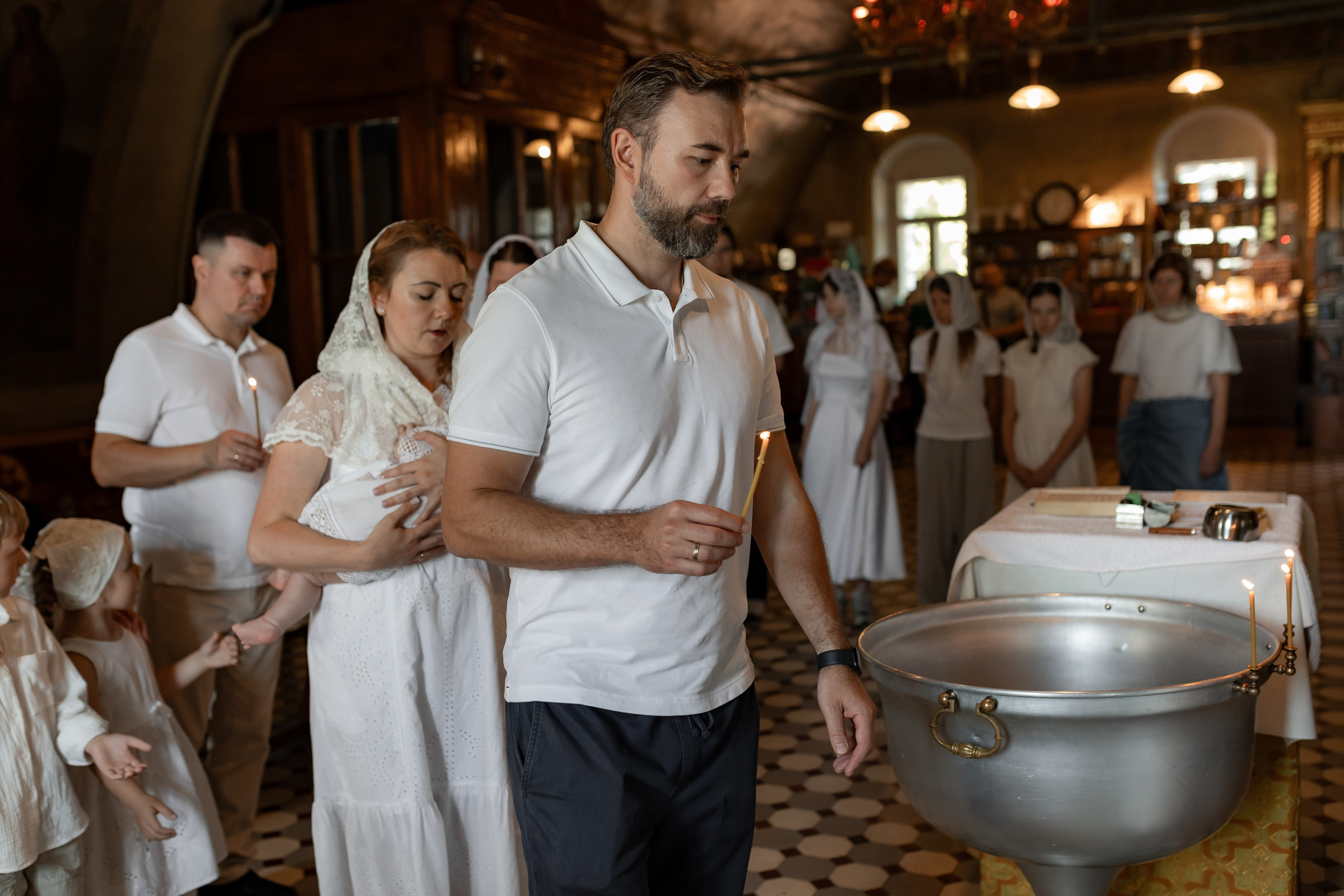 Крещение в Образцово