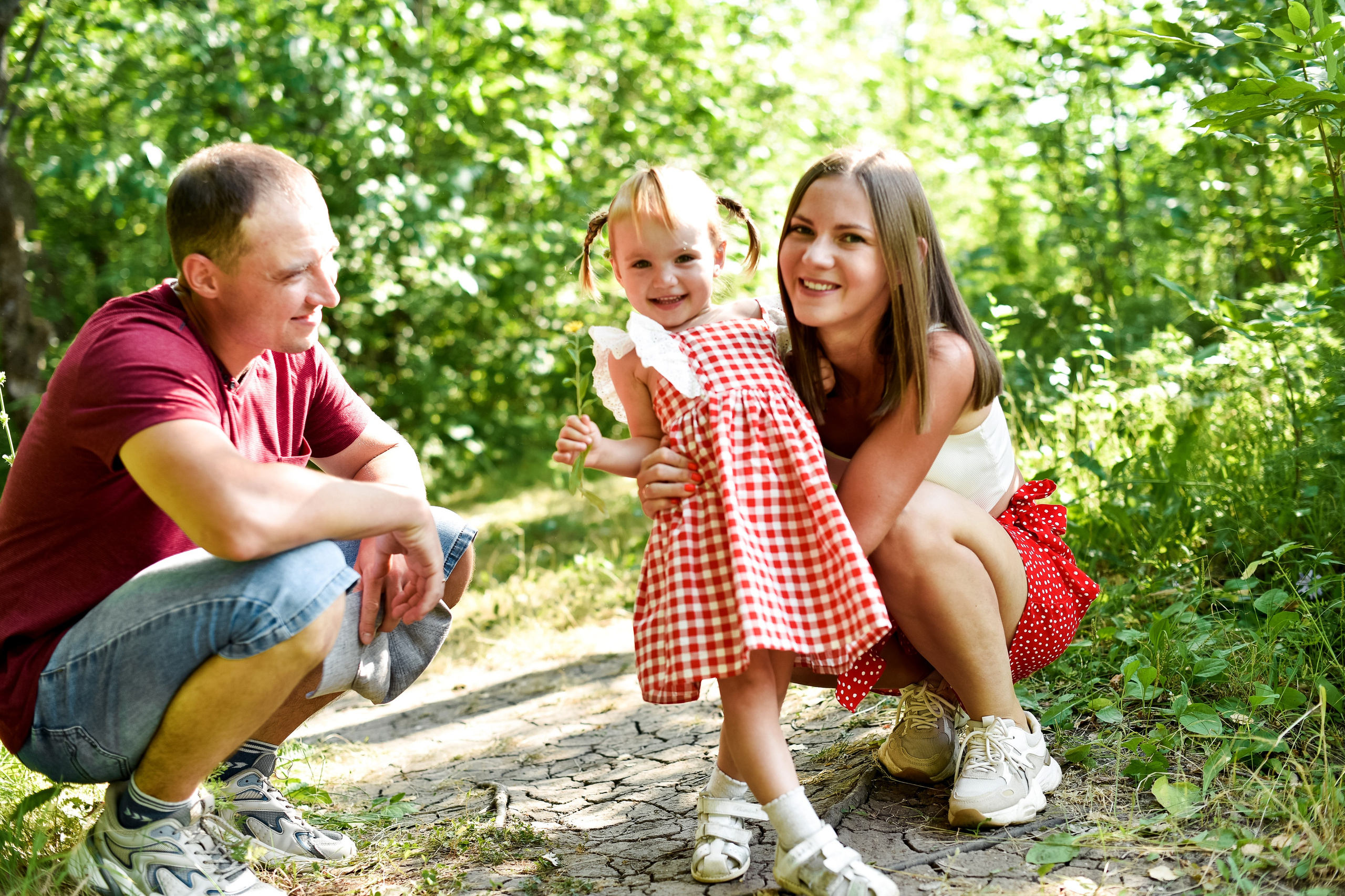 Семья Любочки, Максима и Машеньки