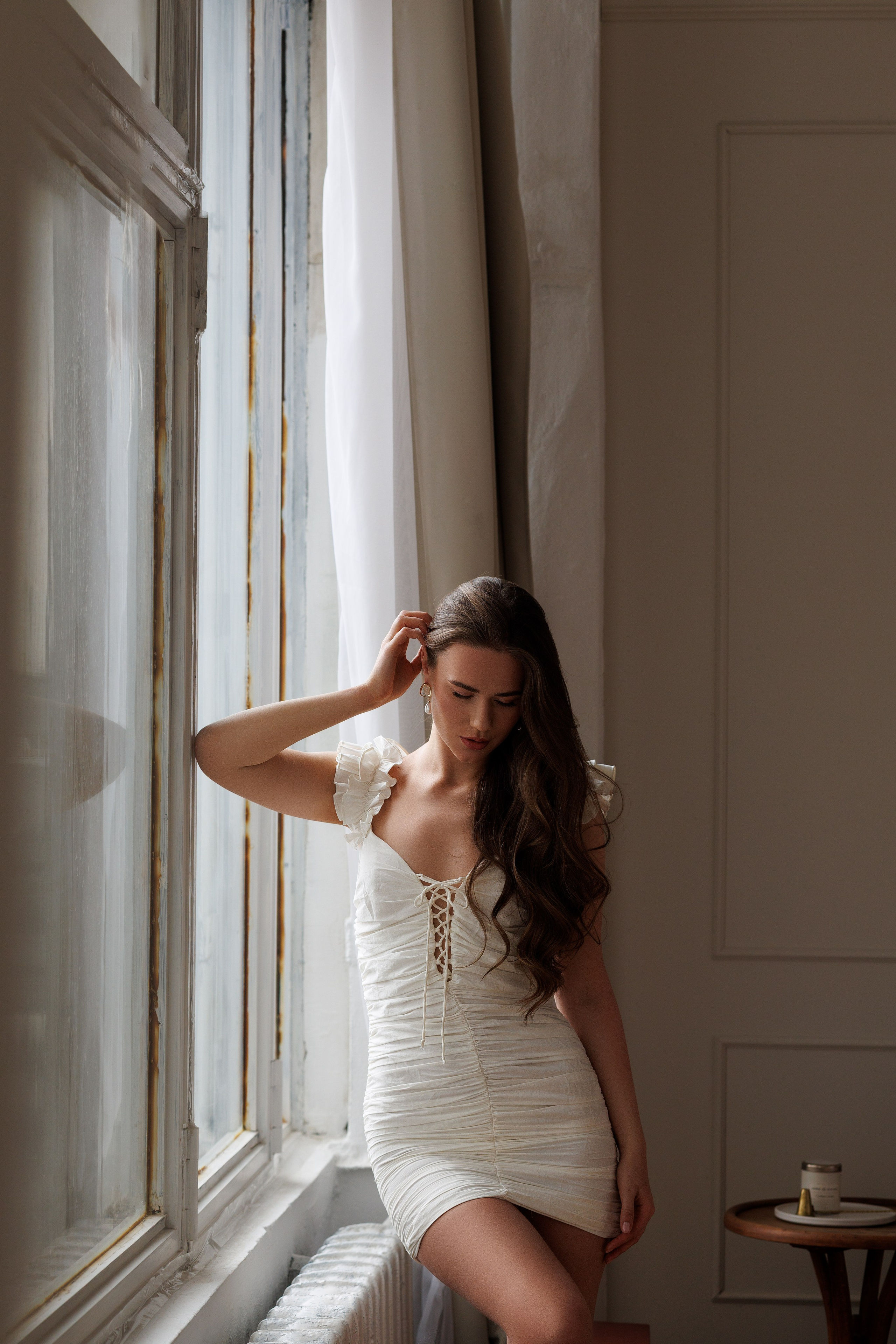 Женский портрет в студии. Фотограф Минск