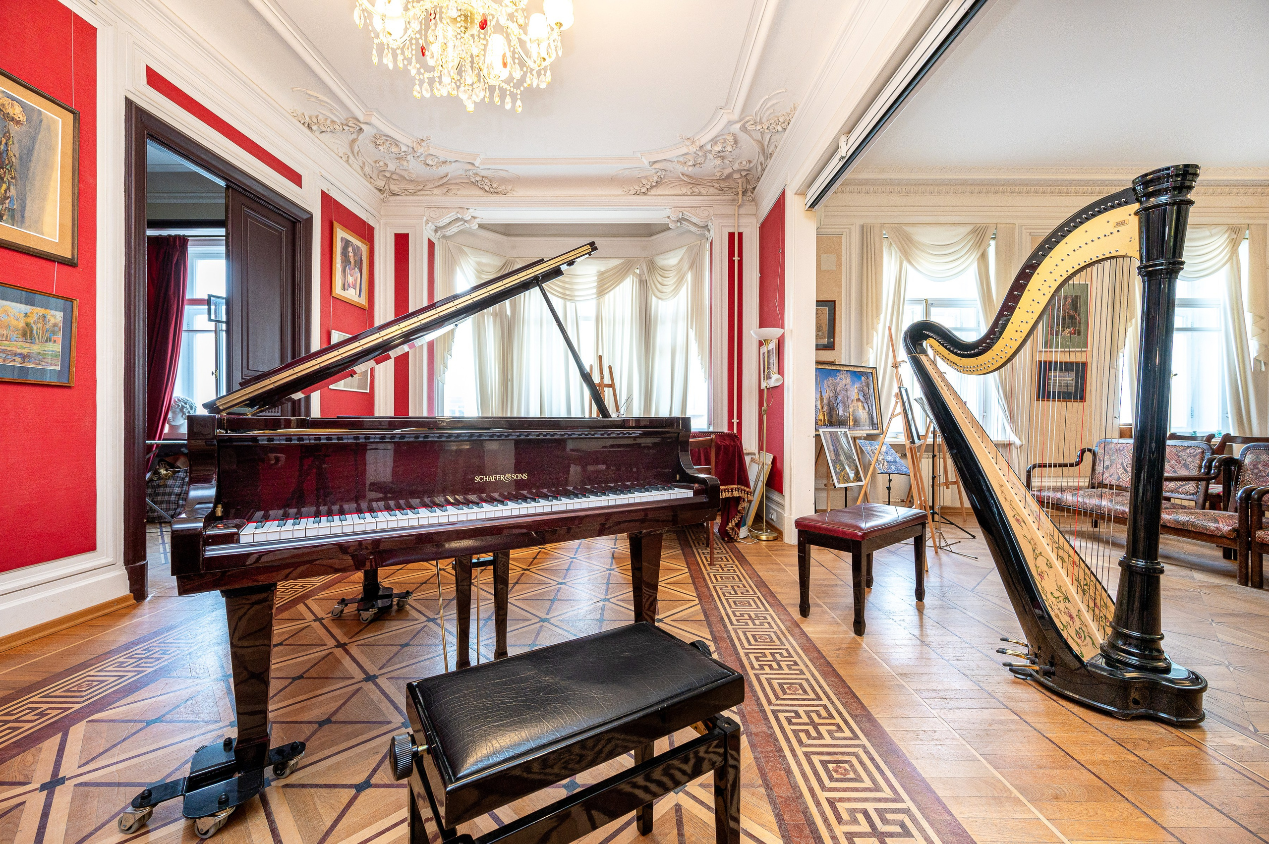 Квартира-музей семьи Бенуа. Интерьерный фотограф. Фото- видеосъемка недвижимости Санкт-Петербург