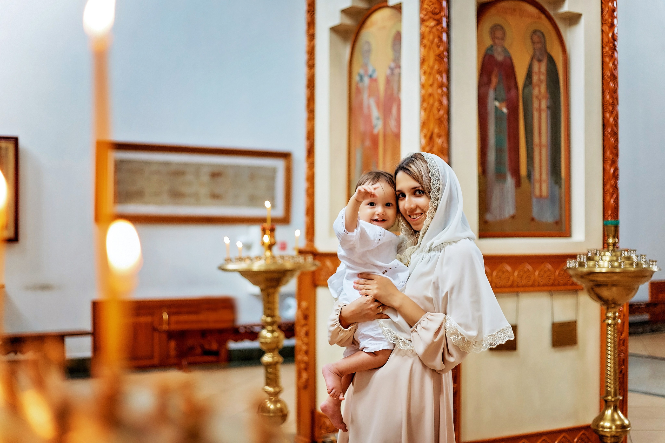 Крещение Ярослава. Фотограф на Крещение и Венчание в Барнауле