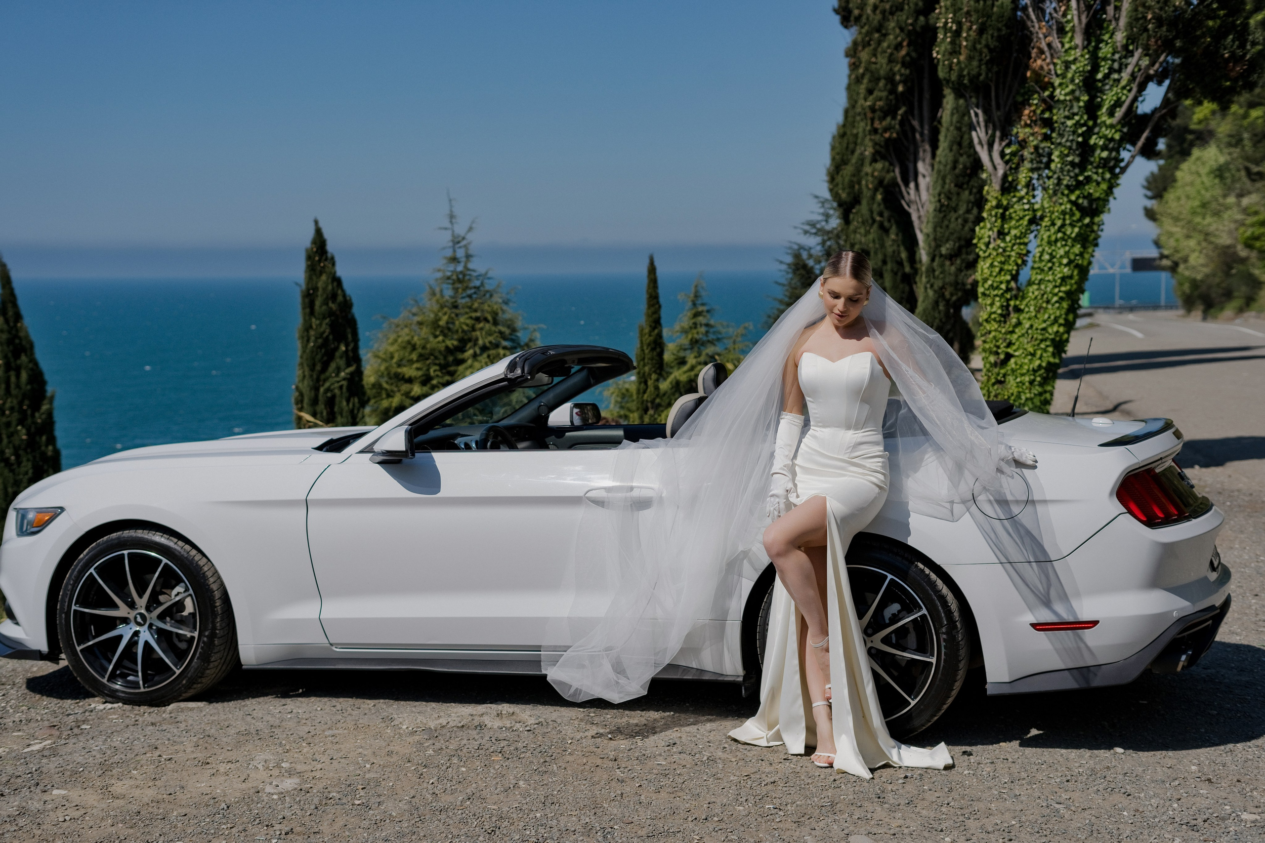 Свадебная прогулка Сергея и Елены в Сочи. Профессиональный Фотограф в Сочи Марина Ситкина